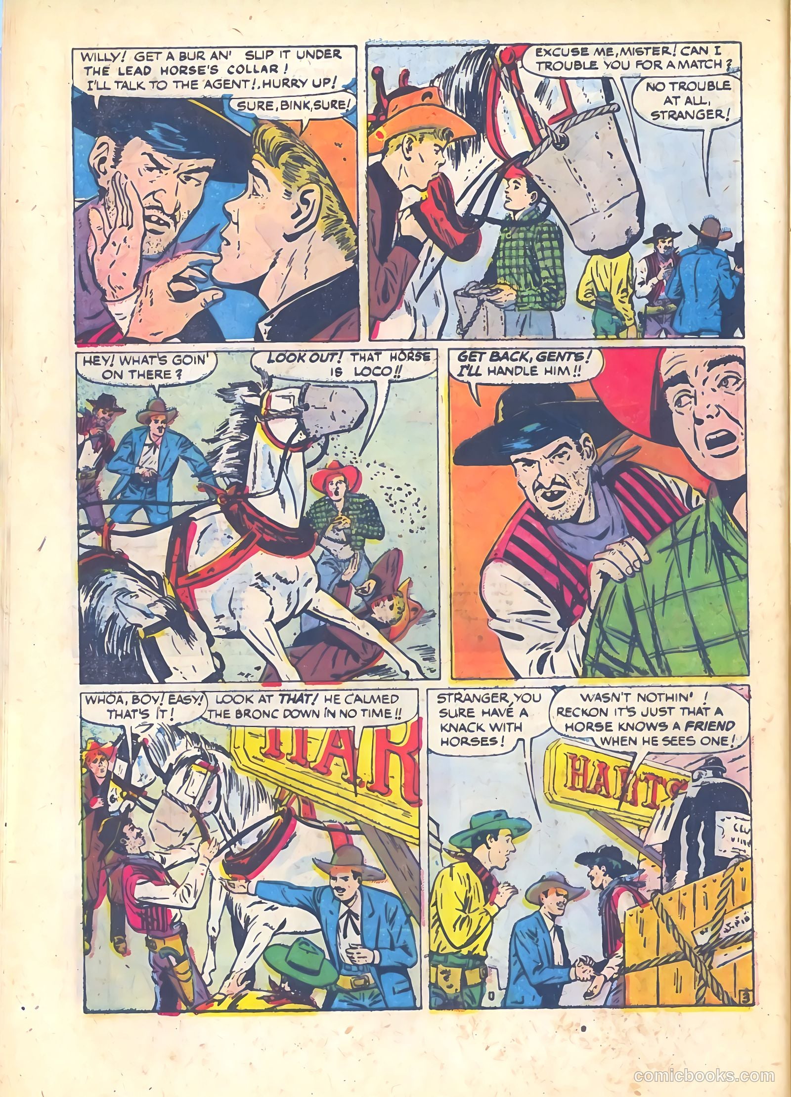 Dead-Eye Western Comics #10 (1950) — page 28 of 36