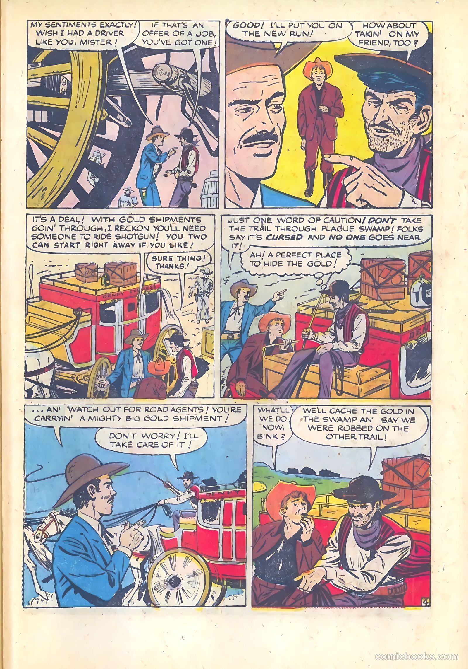 Dead-Eye Western Comics #10 (1950) — page 29 of 36
