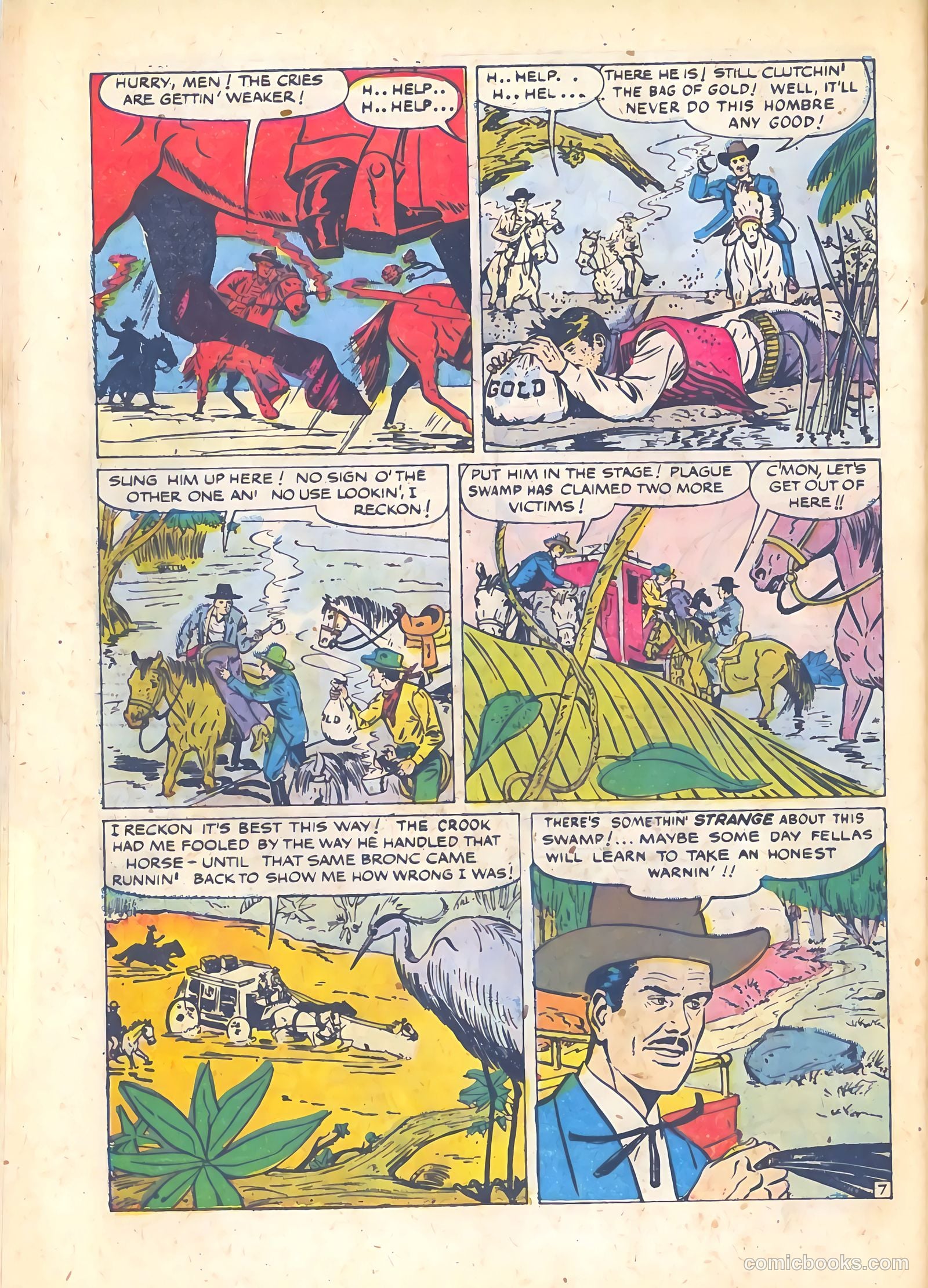 Dead-Eye Western Comics #10 (1950) — page 32 of 36
