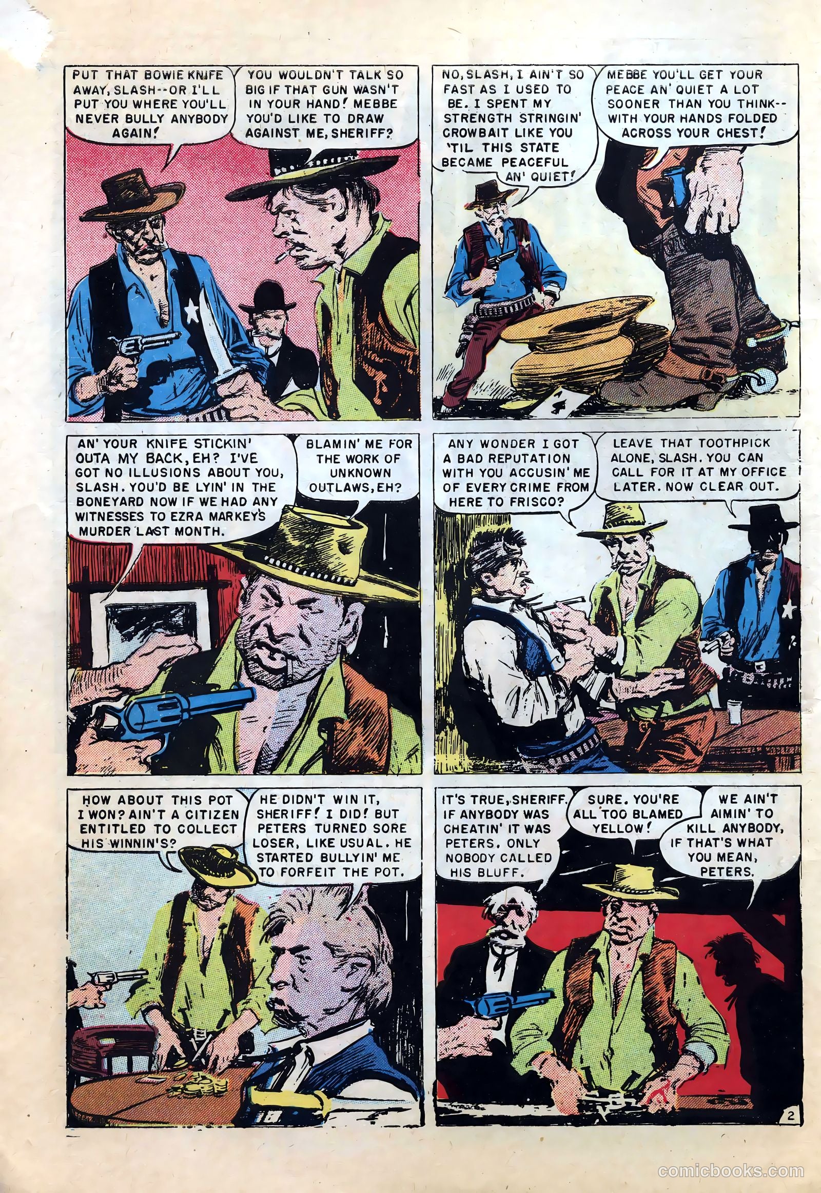 Dead-Eye Western Comics #11 (1950) — page 4 of 52