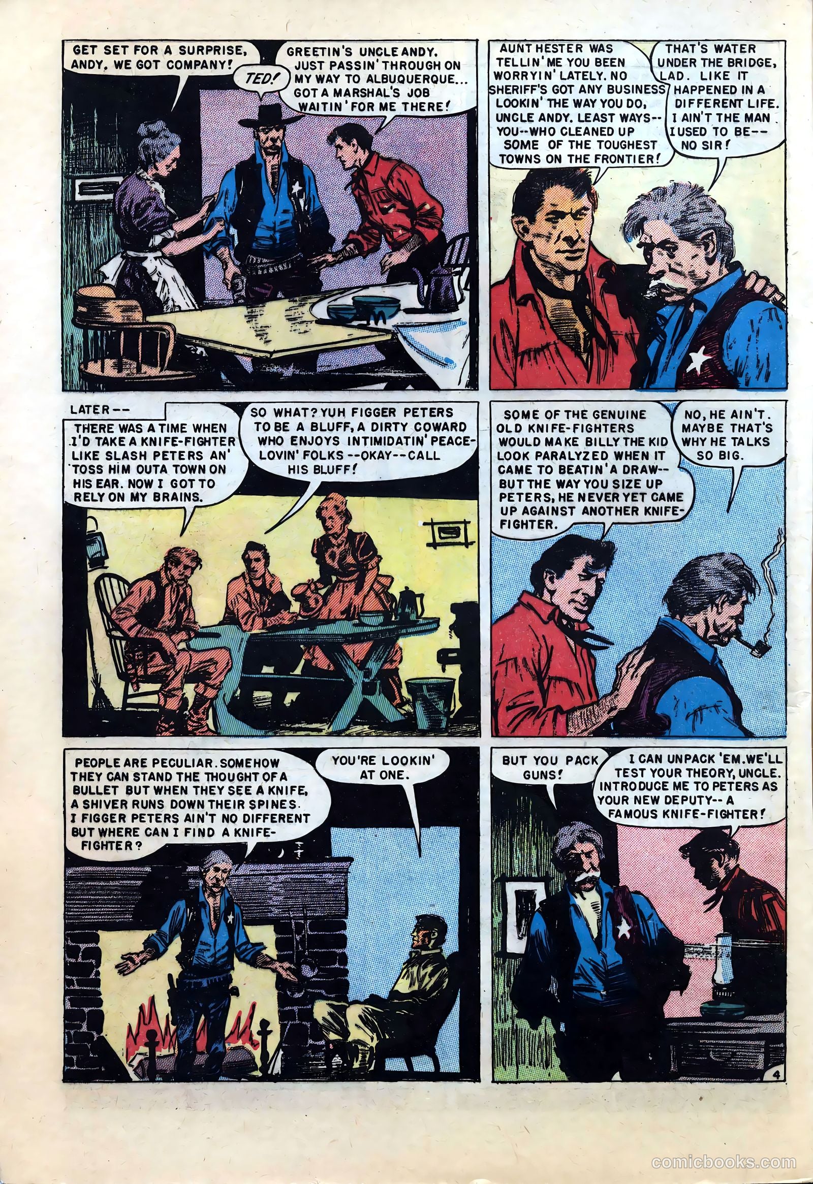 Dead-Eye Western Comics #11 (1950) — page 6 of 52