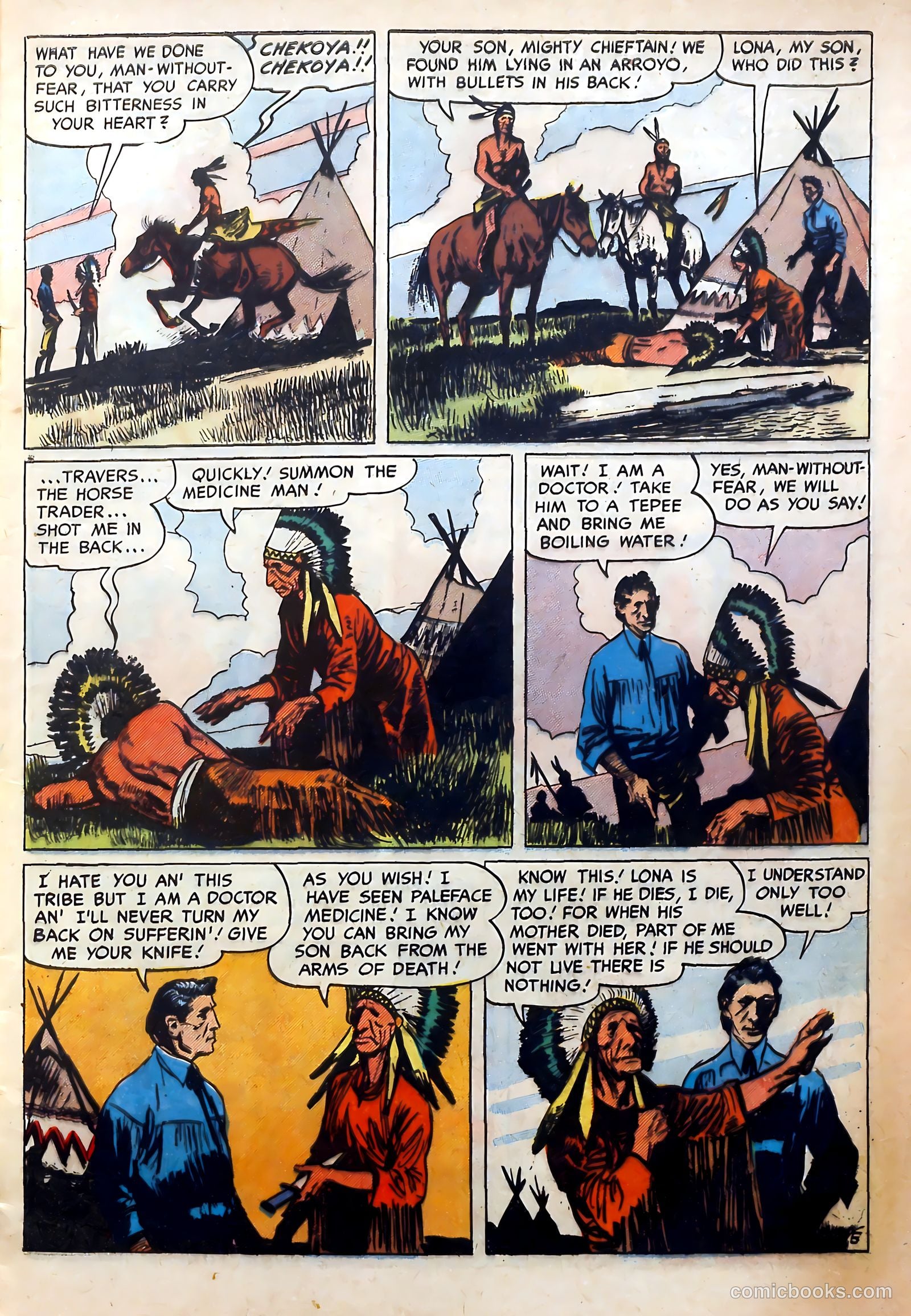 Dead-Eye Western Comics #2 (1949) — page 7 of 52
