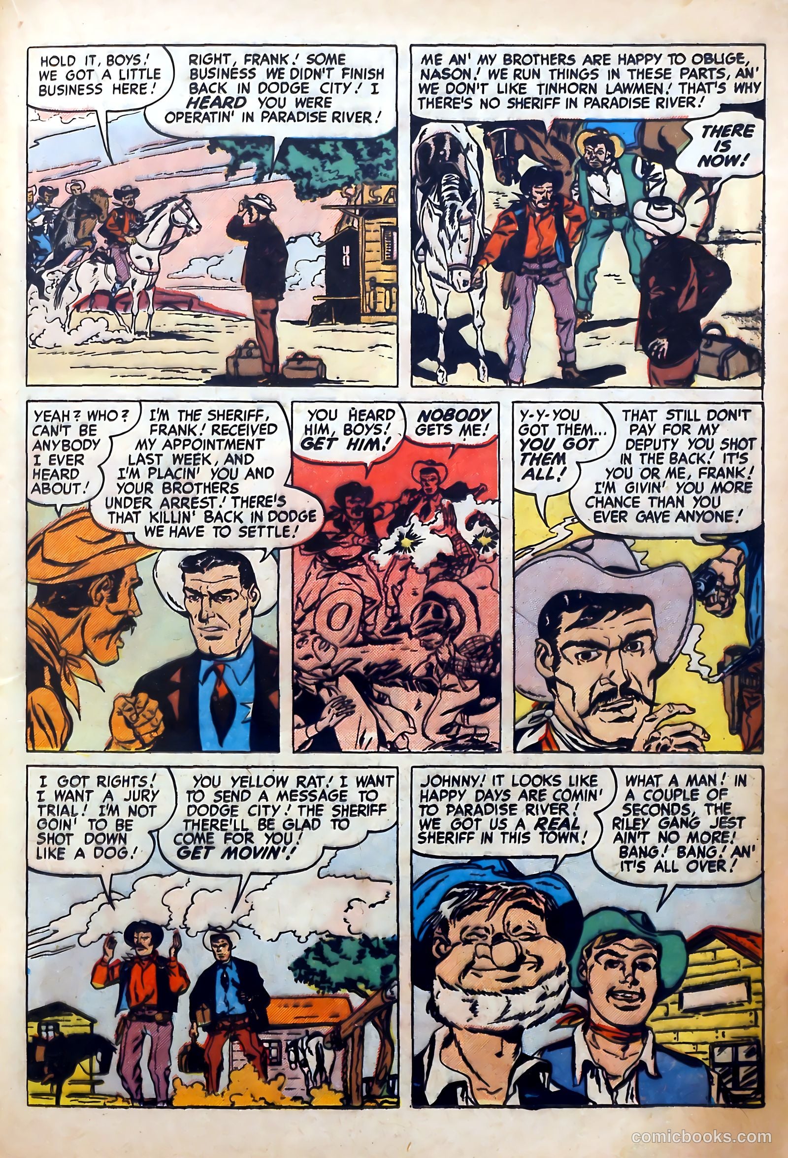 Dead-Eye Western Comics #2 (1949) — page 31 of 52