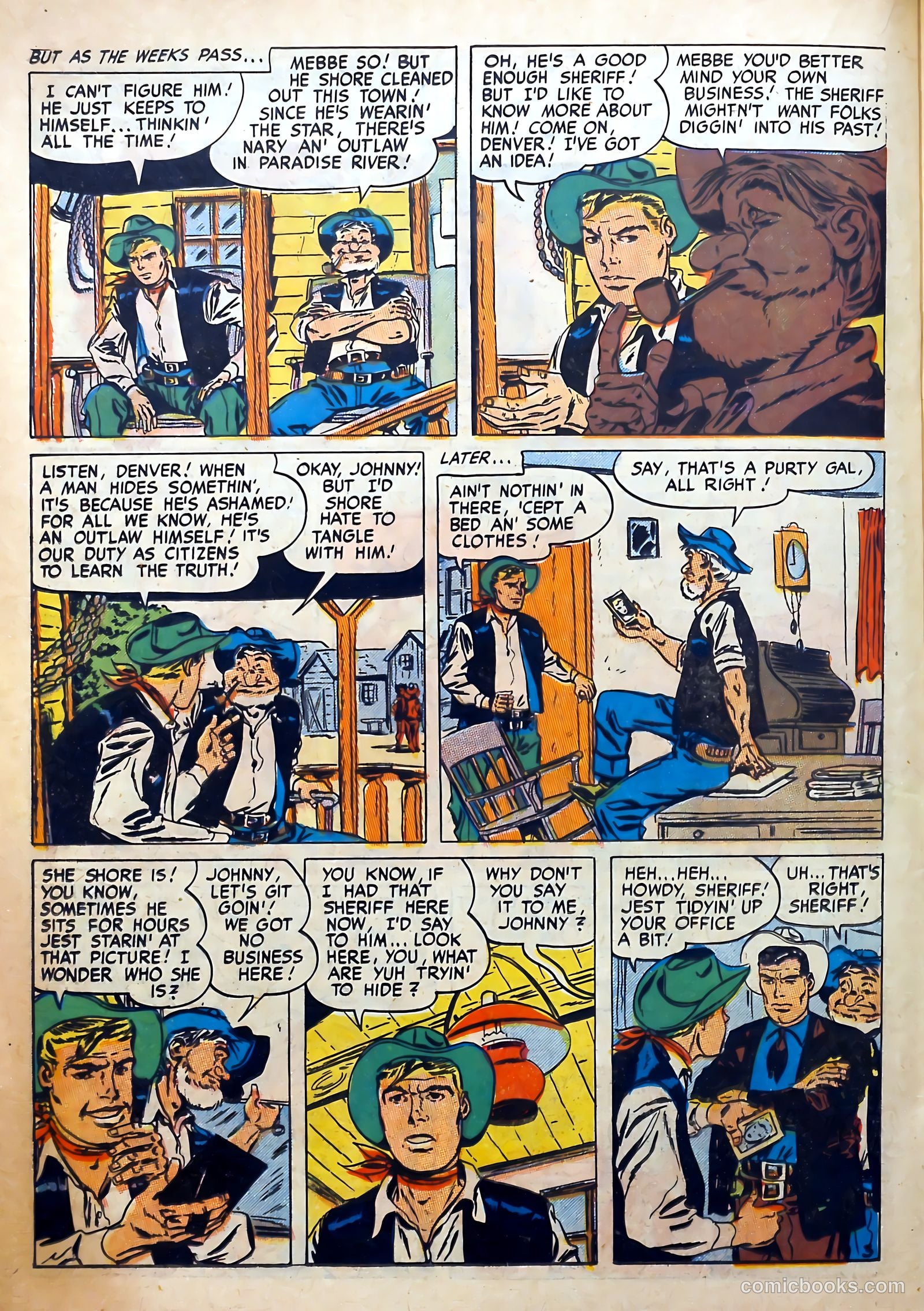 Dead-Eye Western Comics #2 (1949) — page 32 of 52