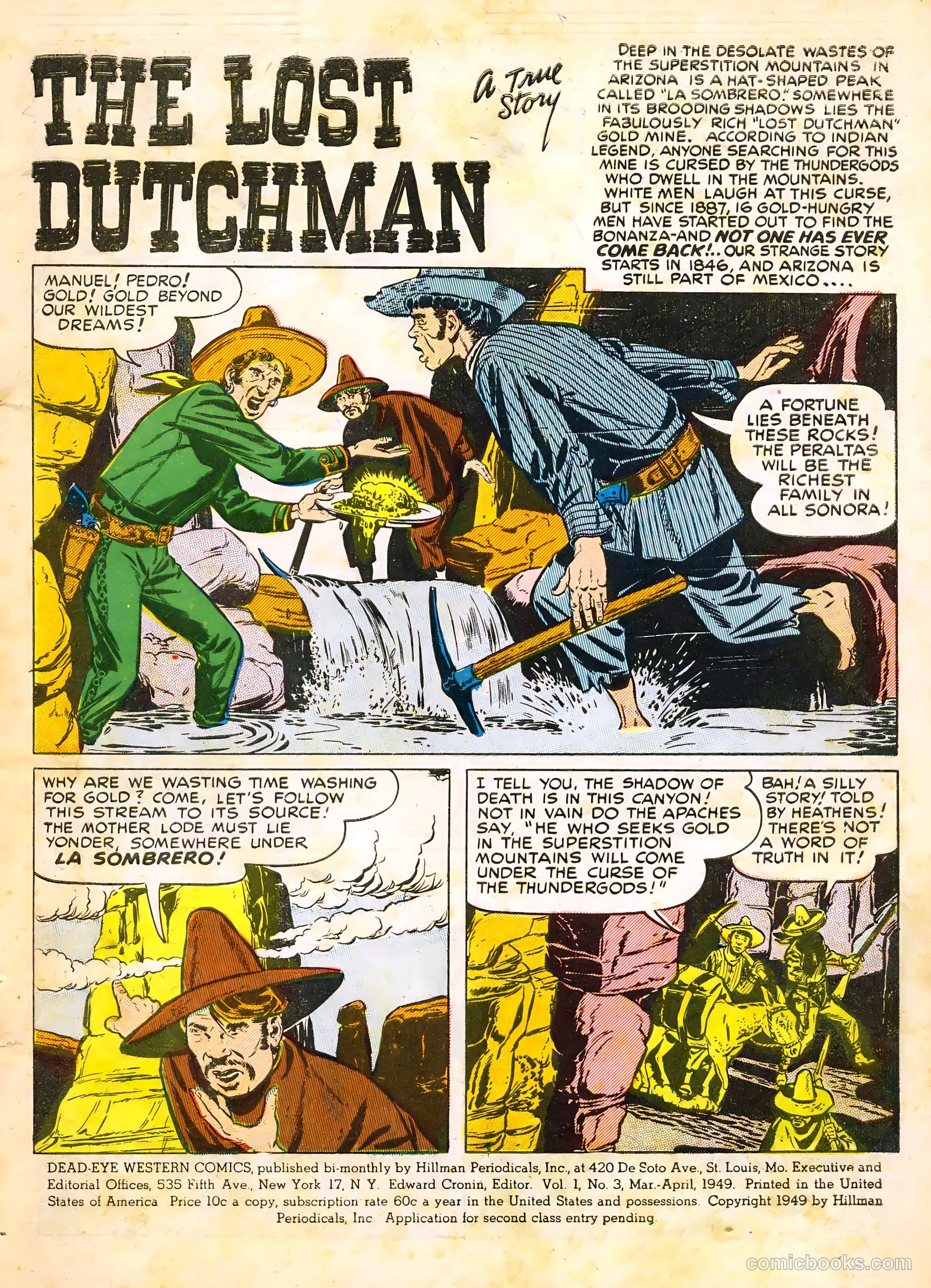 Dead-Eye Western Comics #3 (1949) — page 3 of 52