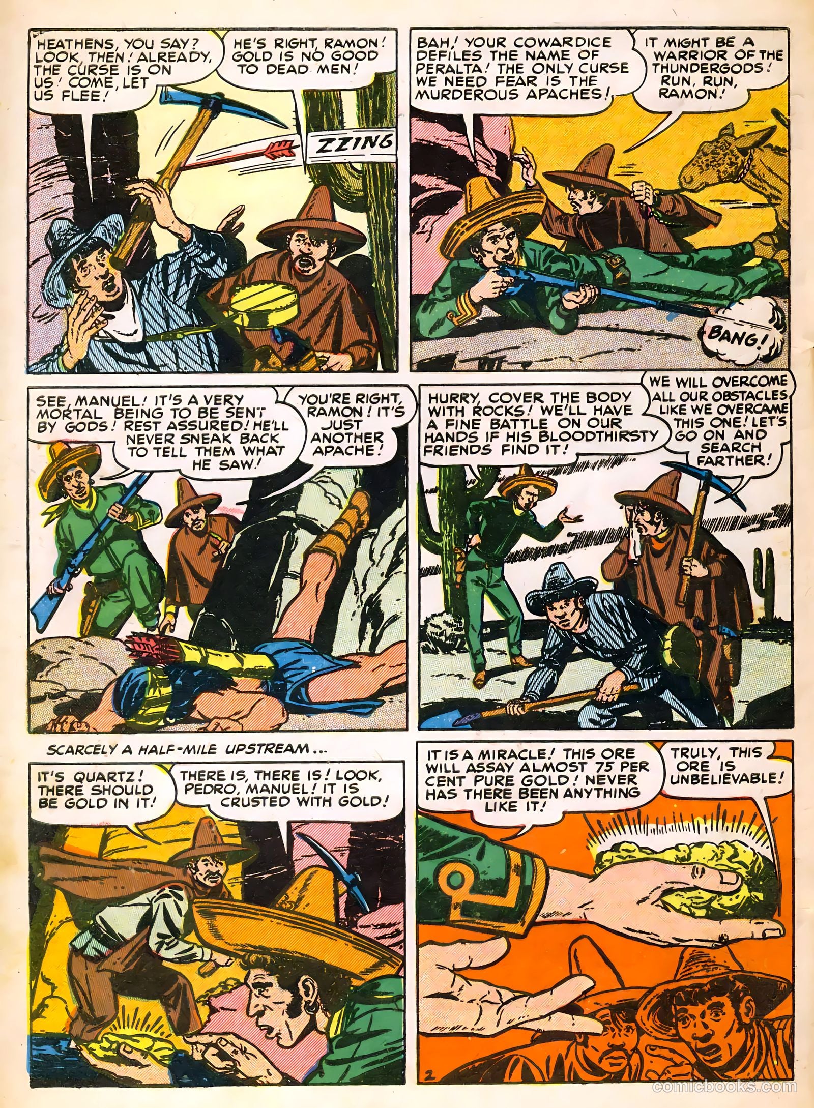 Dead-Eye Western Comics #3 (1949) — page 4 of 52