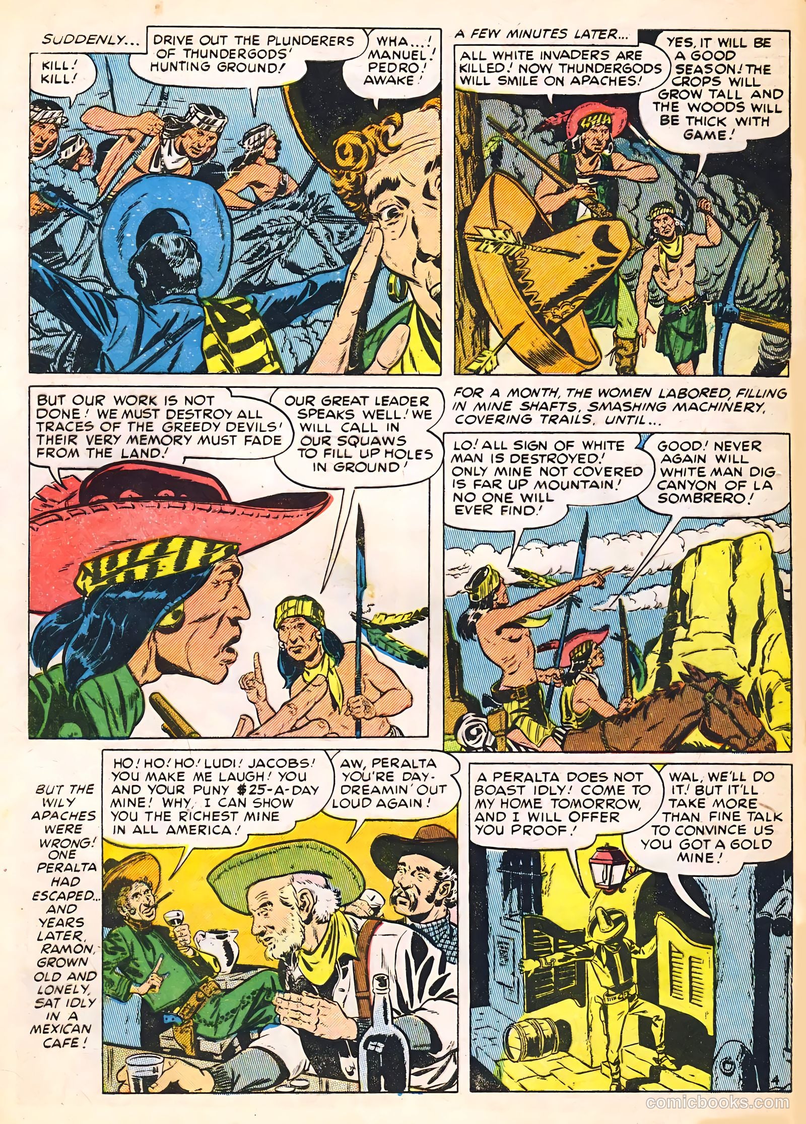 Dead-Eye Western Comics #3 (1949) — page 6 of 52