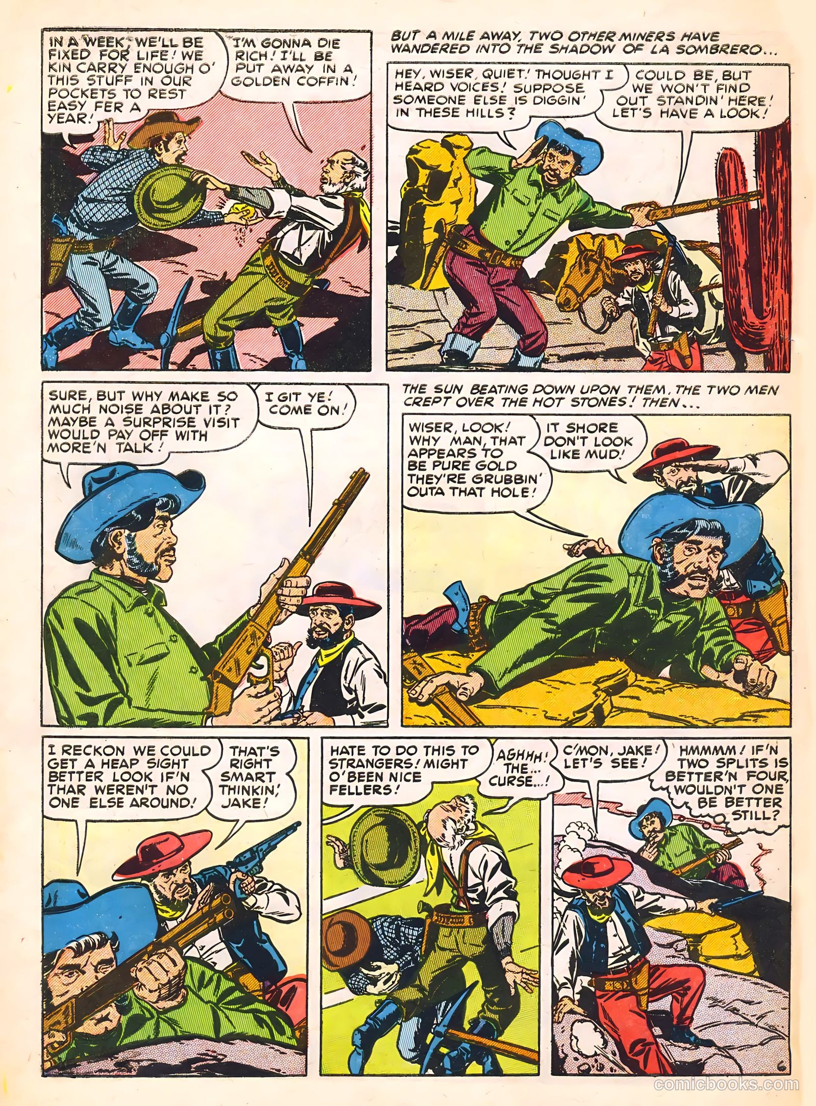 Dead-Eye Western Comics #3 (1949) — page 8 of 52