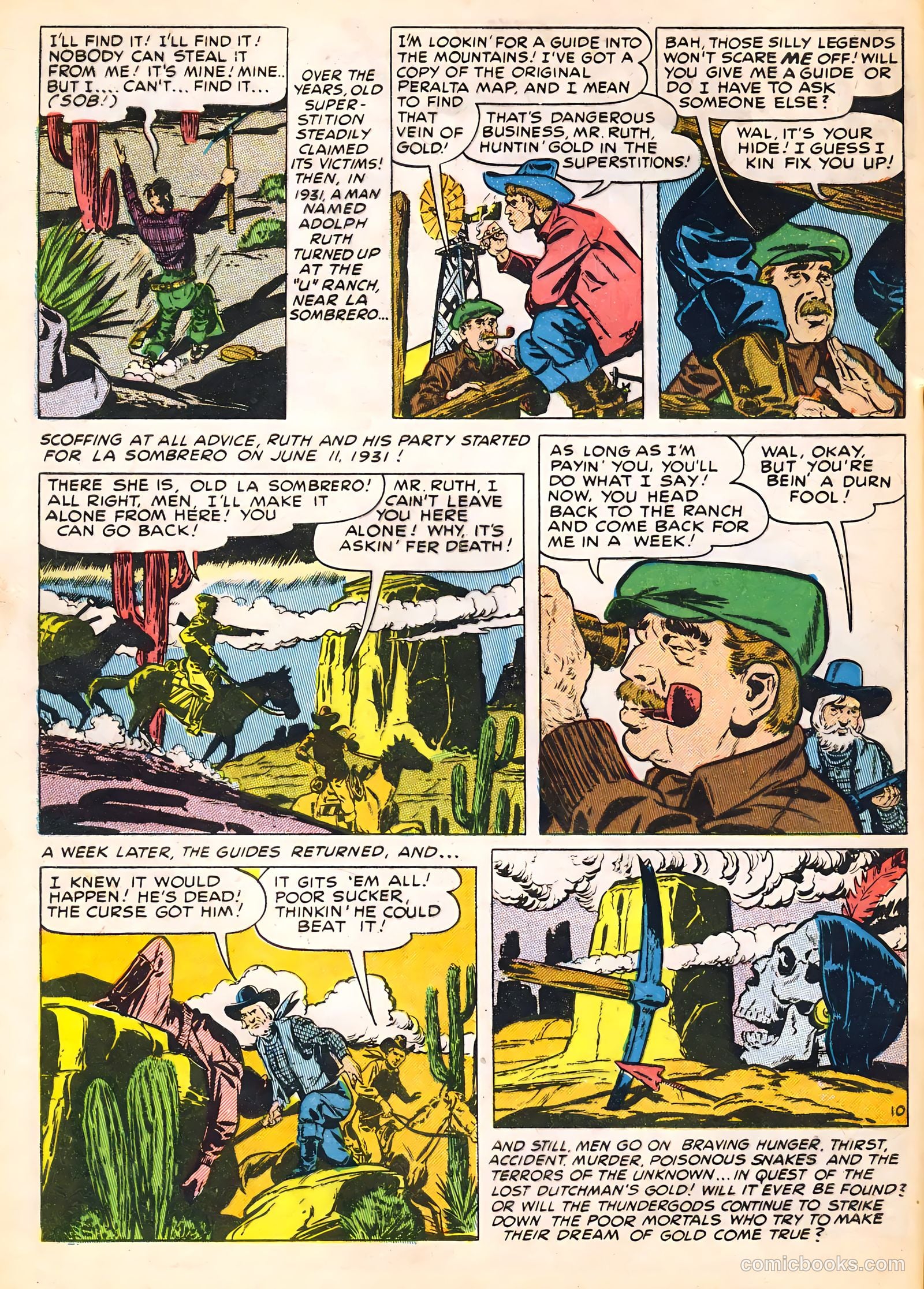 Dead-Eye Western Comics #3 (1949) — page 12 of 52