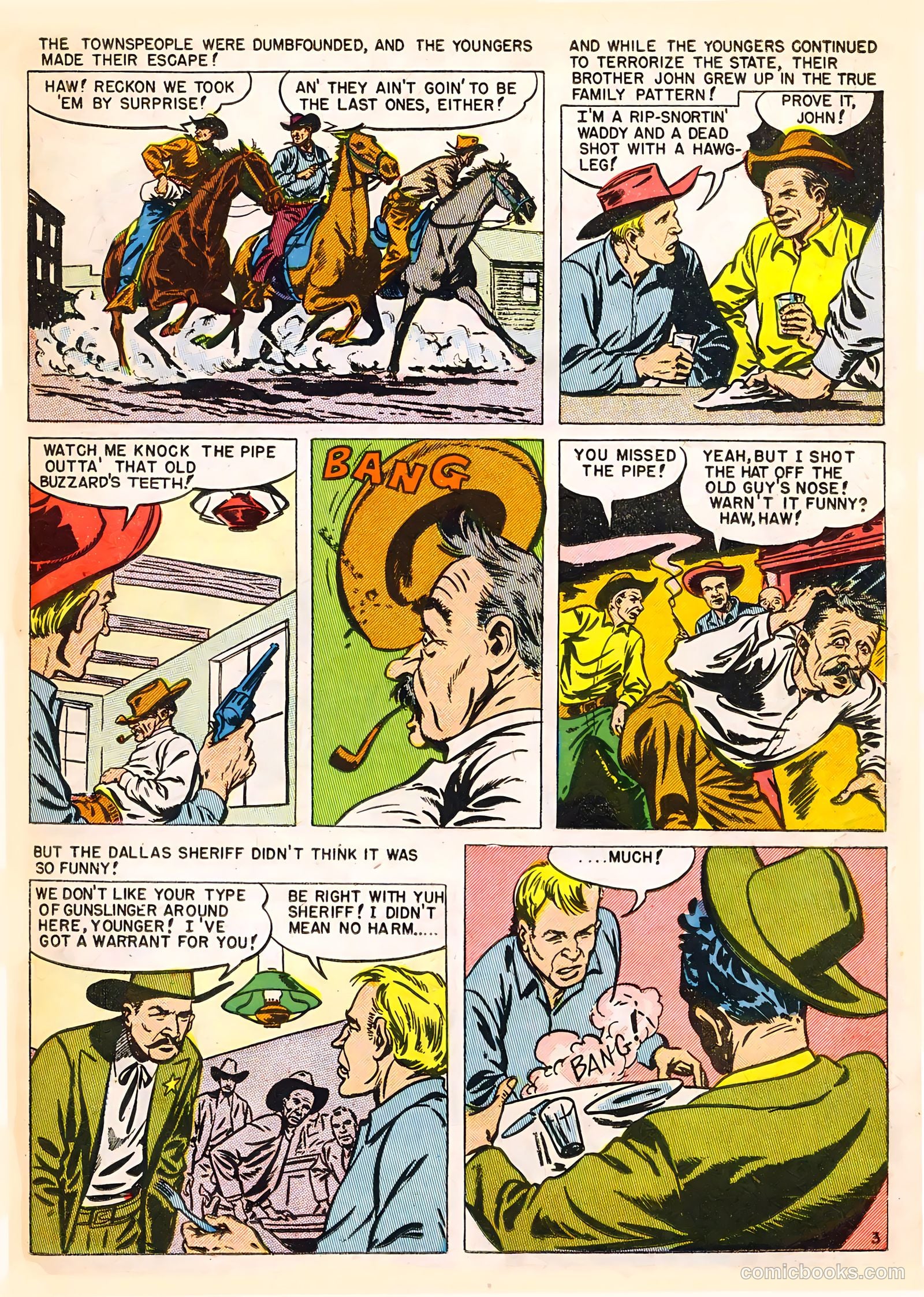 Dead-Eye Western Comics #3 (1949) — page 15 of 52