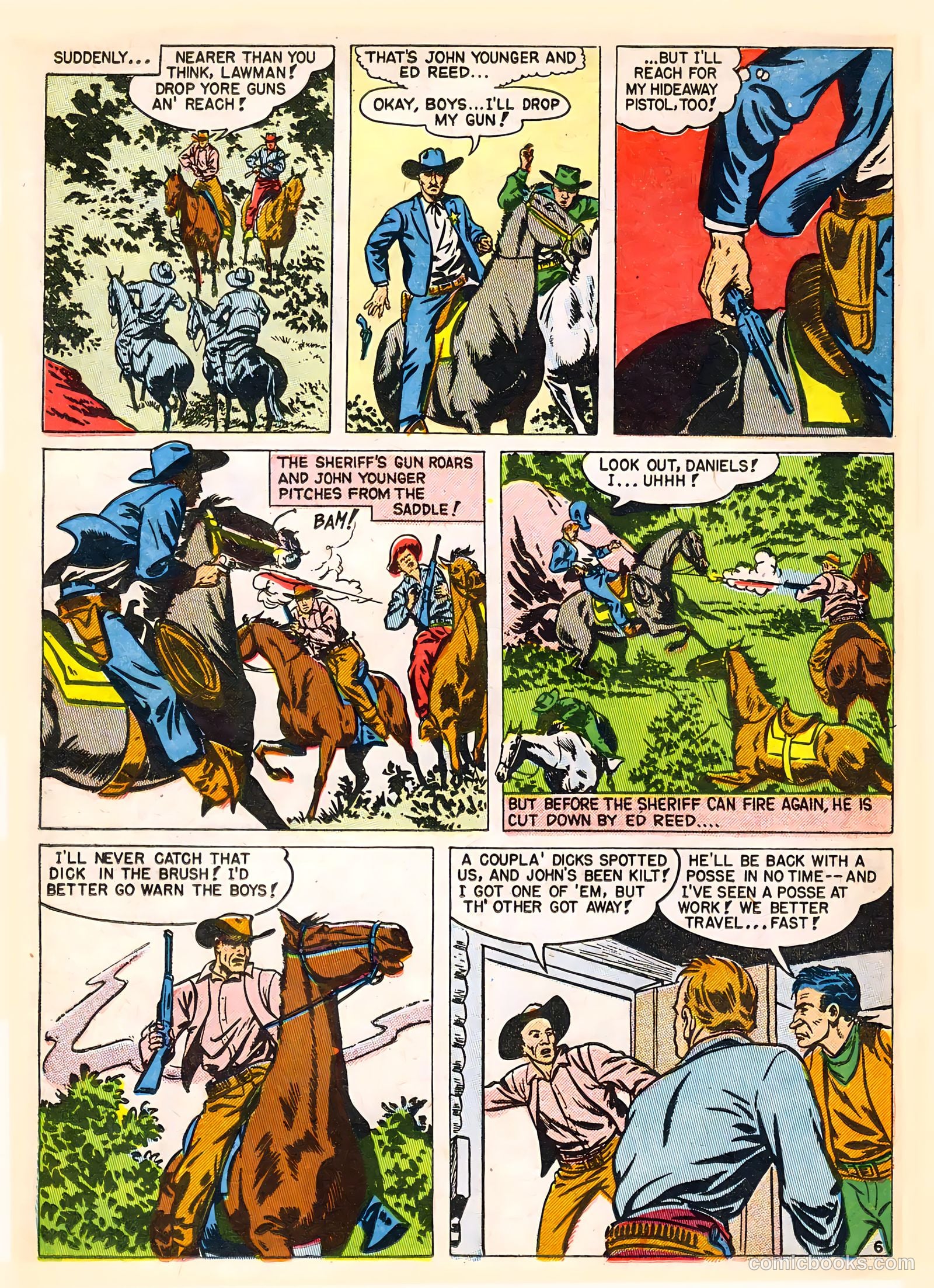 Dead-Eye Western Comics #3 (1949) — page 18 of 52