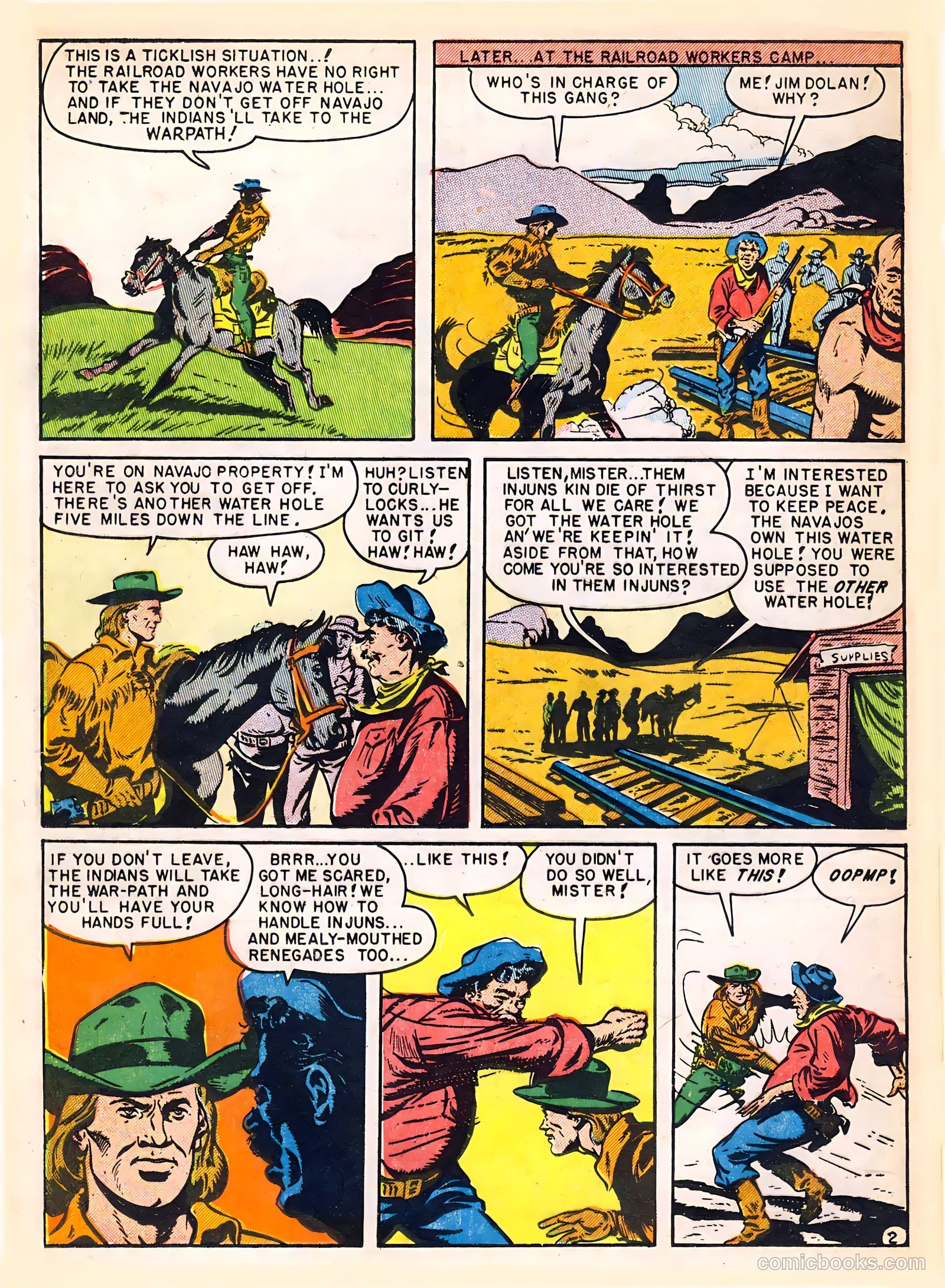 Dead-Eye Western Comics #3 (1949) — page 22 of 52