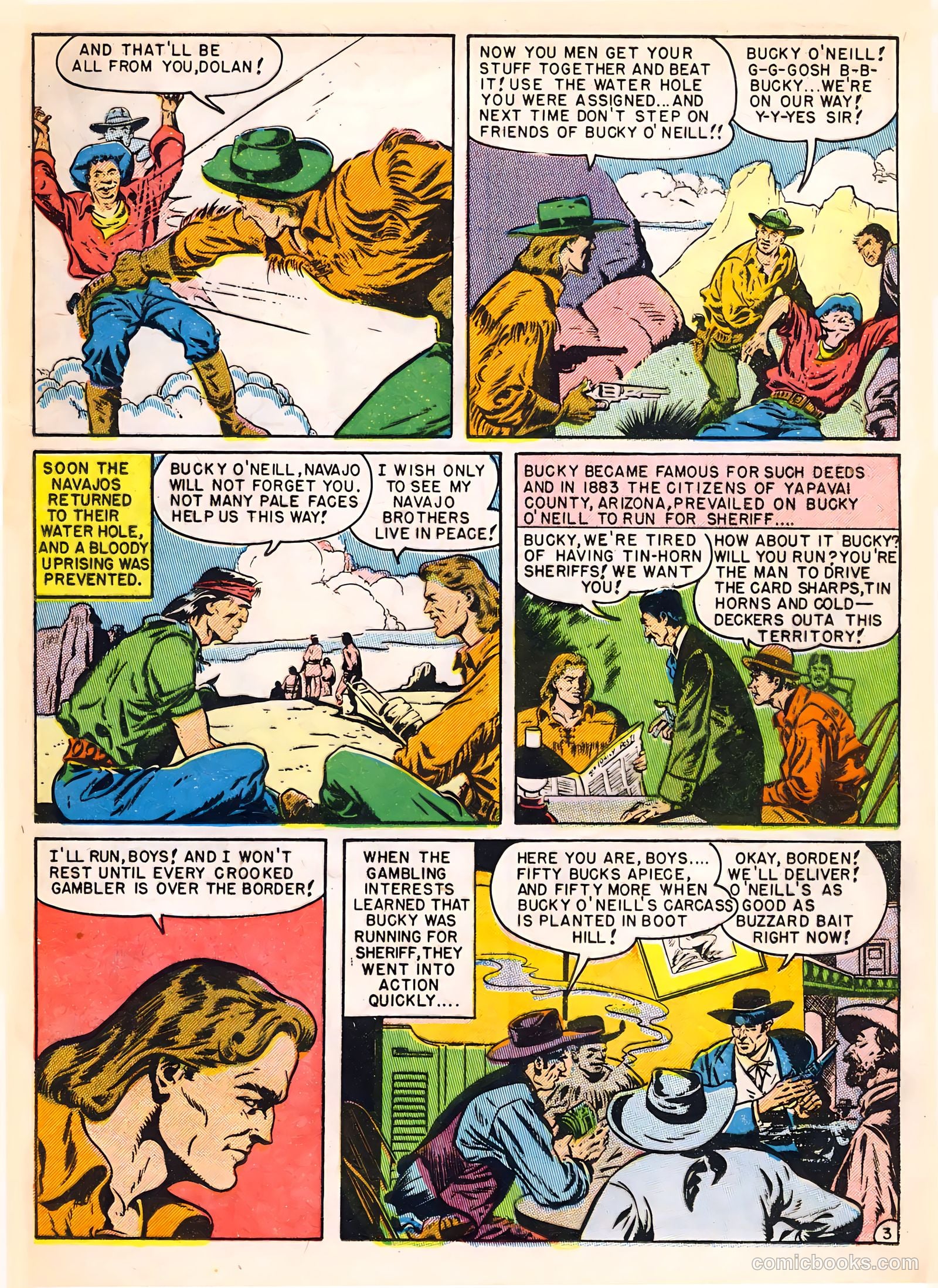 Dead-Eye Western Comics #3 (1949) — page 23 of 52
