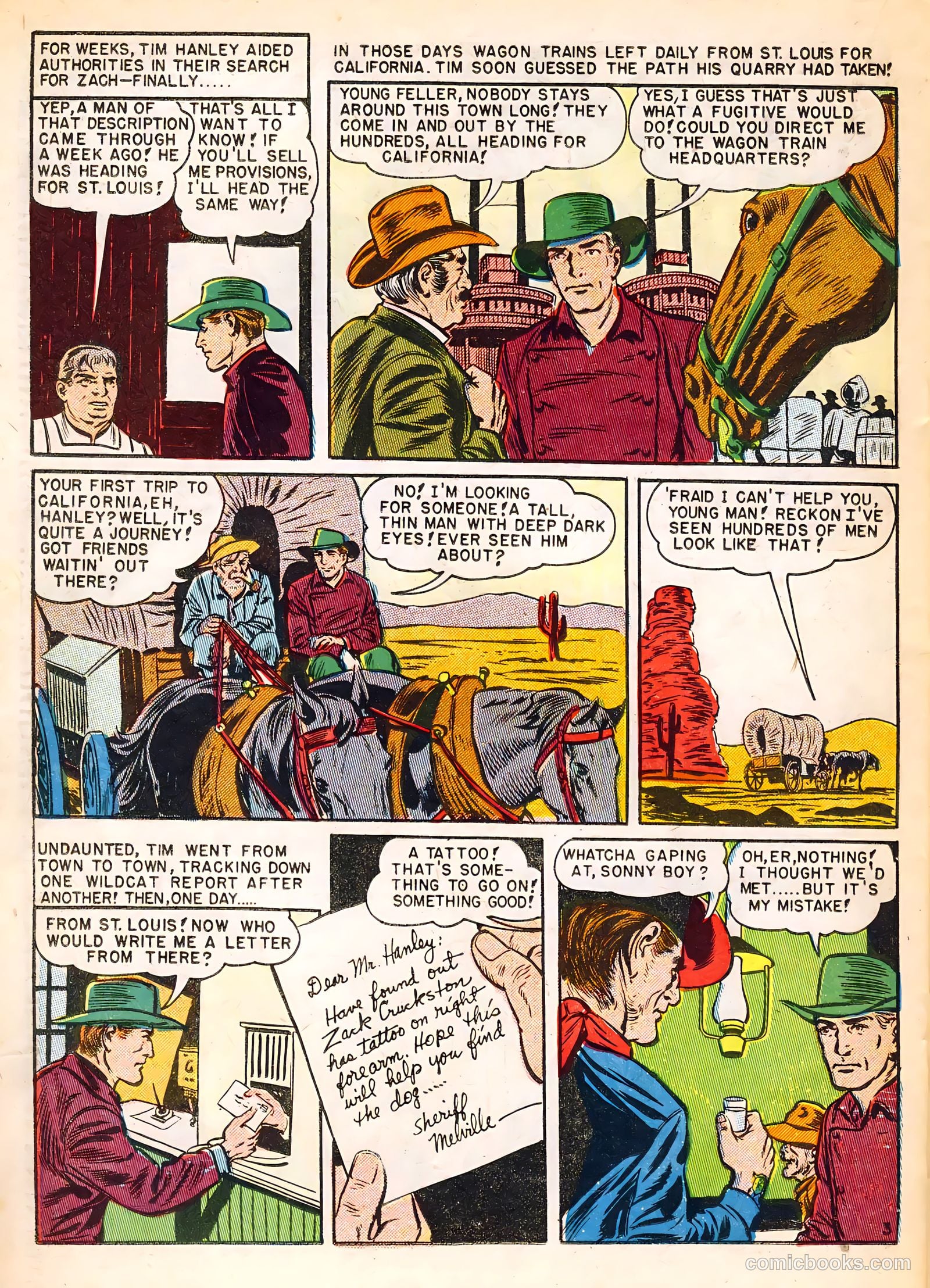 Dead-Eye Western Comics #3 (1949) — page 32 of 52