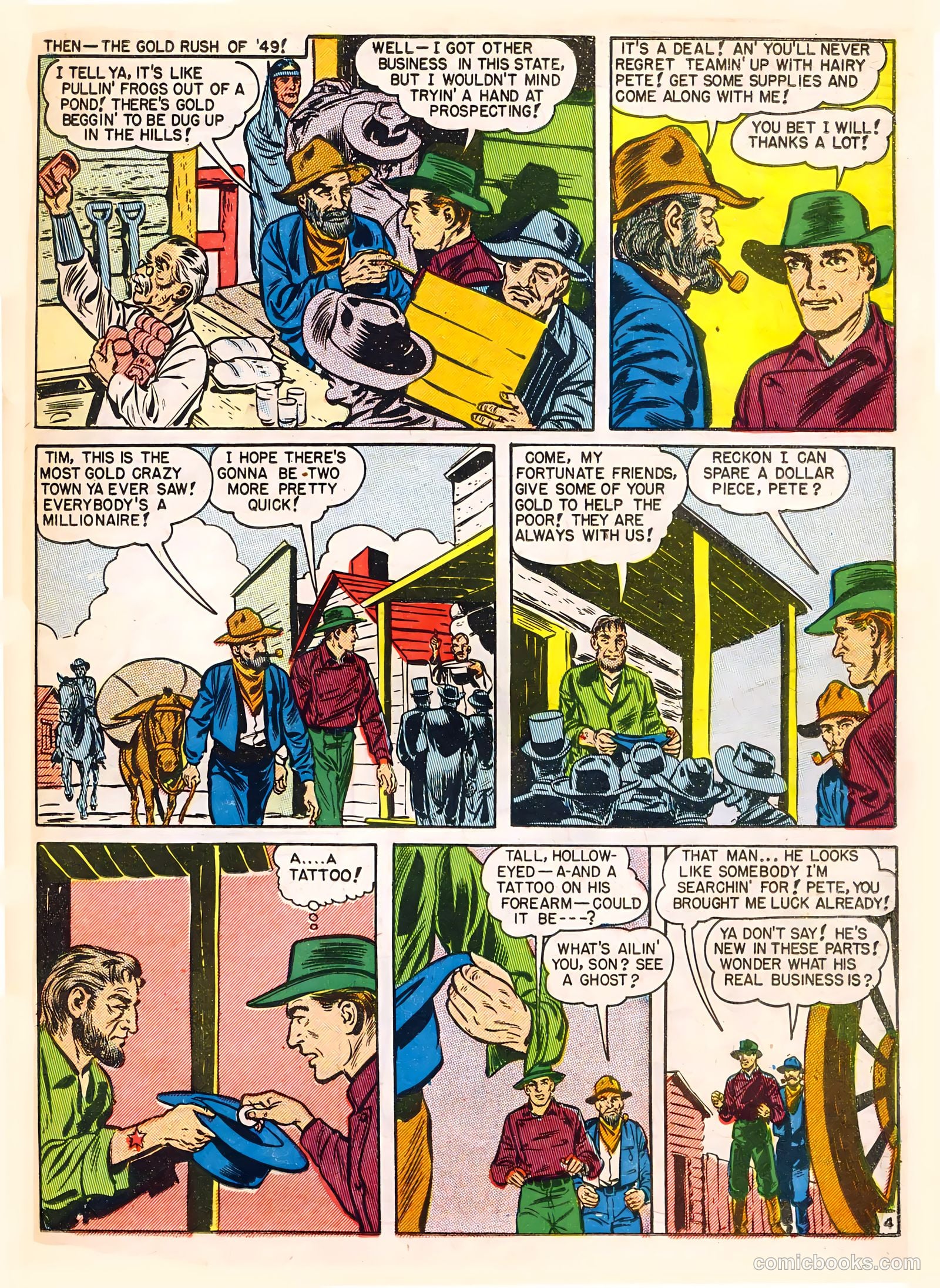 Dead-Eye Western Comics #3 (1949) — page 33 of 52