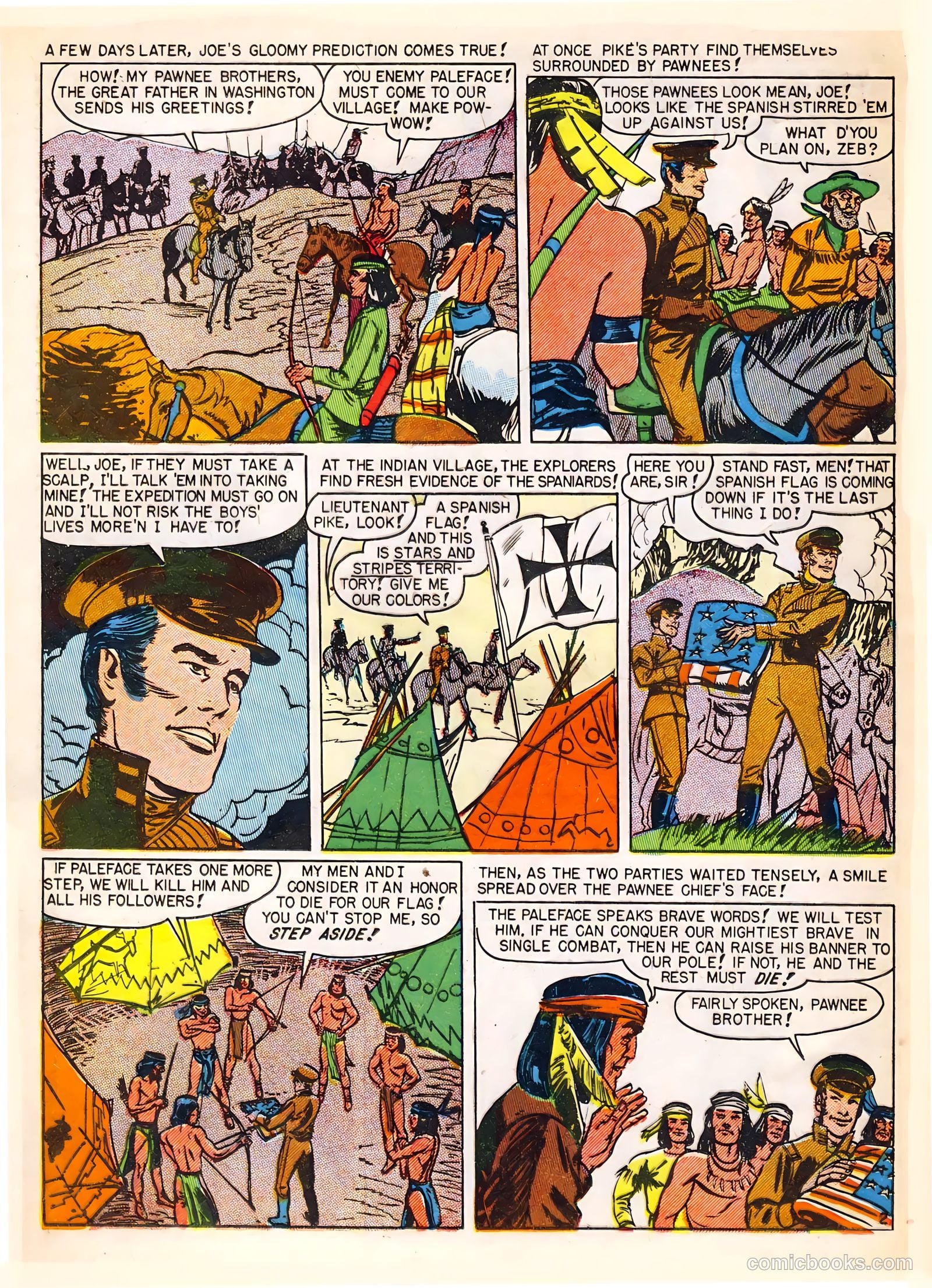 Dead-Eye Western Comics #3 (1949) — page 36 of 52