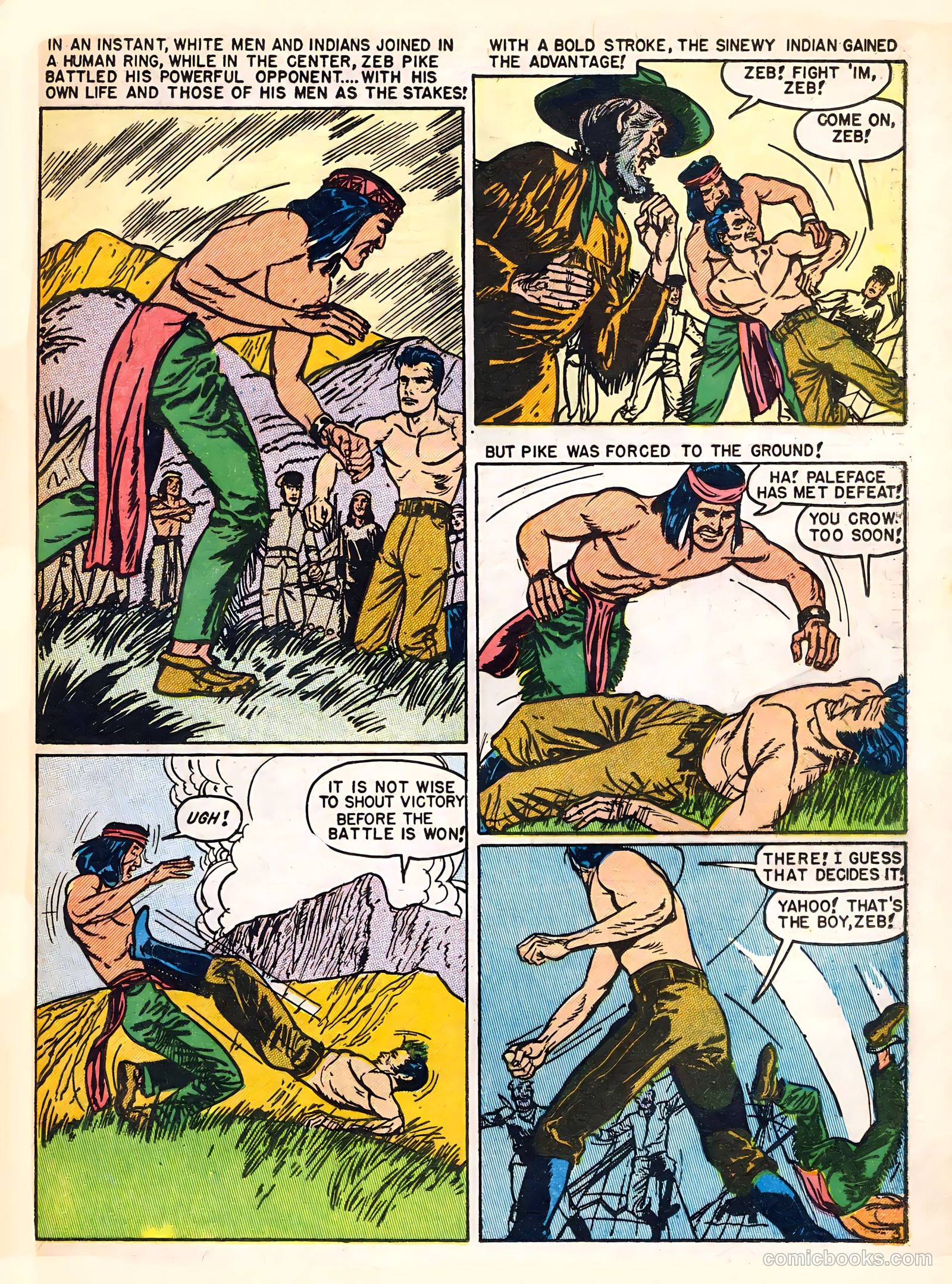 Dead-Eye Western Comics #3 (1949) — page 37 of 52