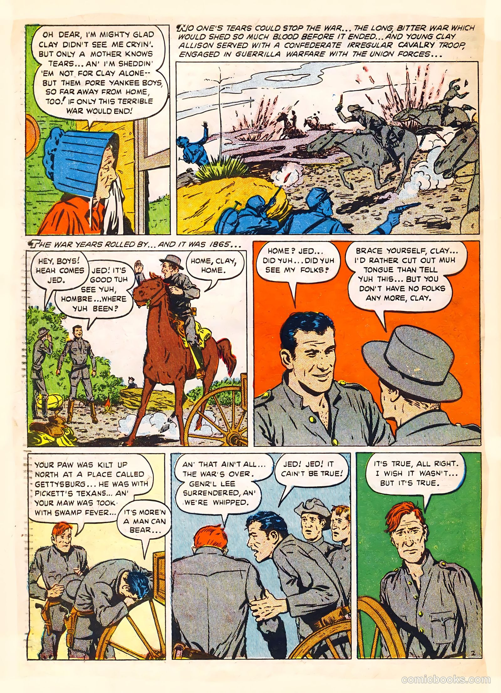 Dead-Eye Western Comics #3 (1949) — page 42 of 52