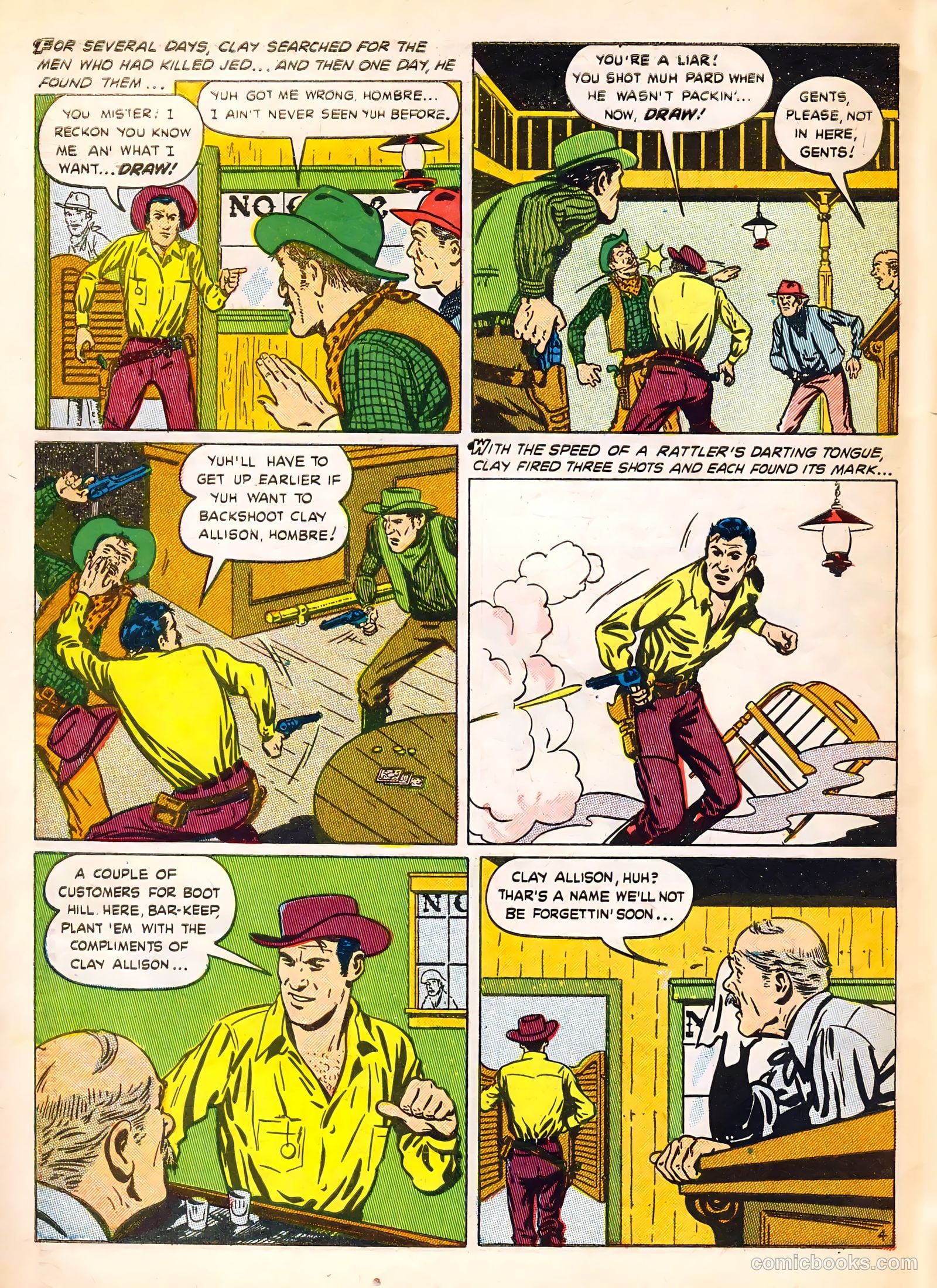 Dead-Eye Western Comics #3 (1949) — page 44 of 52