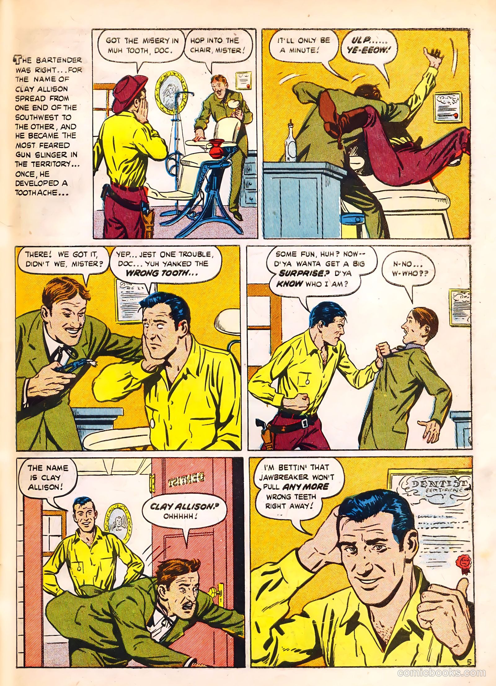 Dead-Eye Western Comics #3 (1949) — page 45 of 52