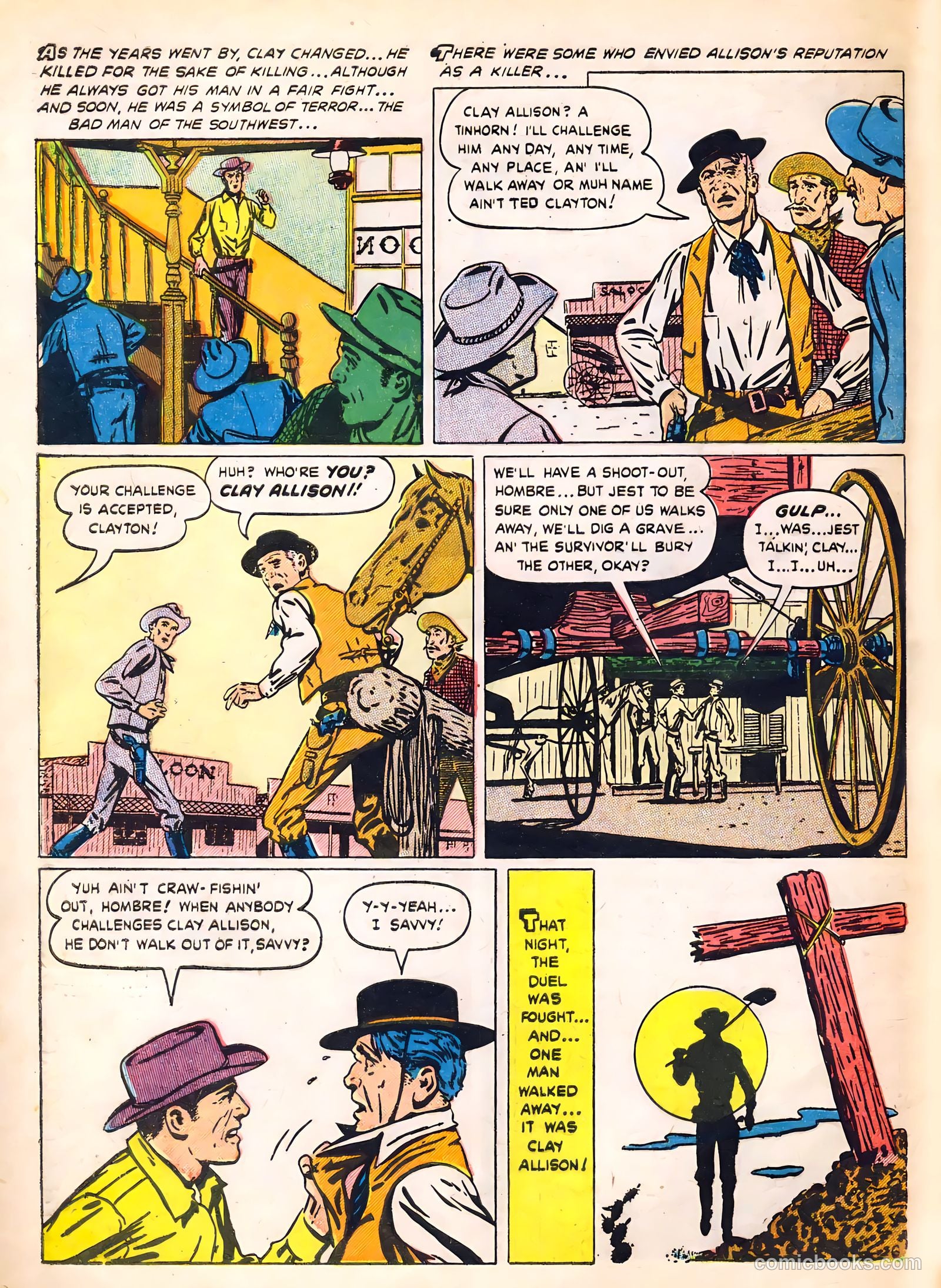 Dead-Eye Western Comics #3 (1949) — page 46 of 52