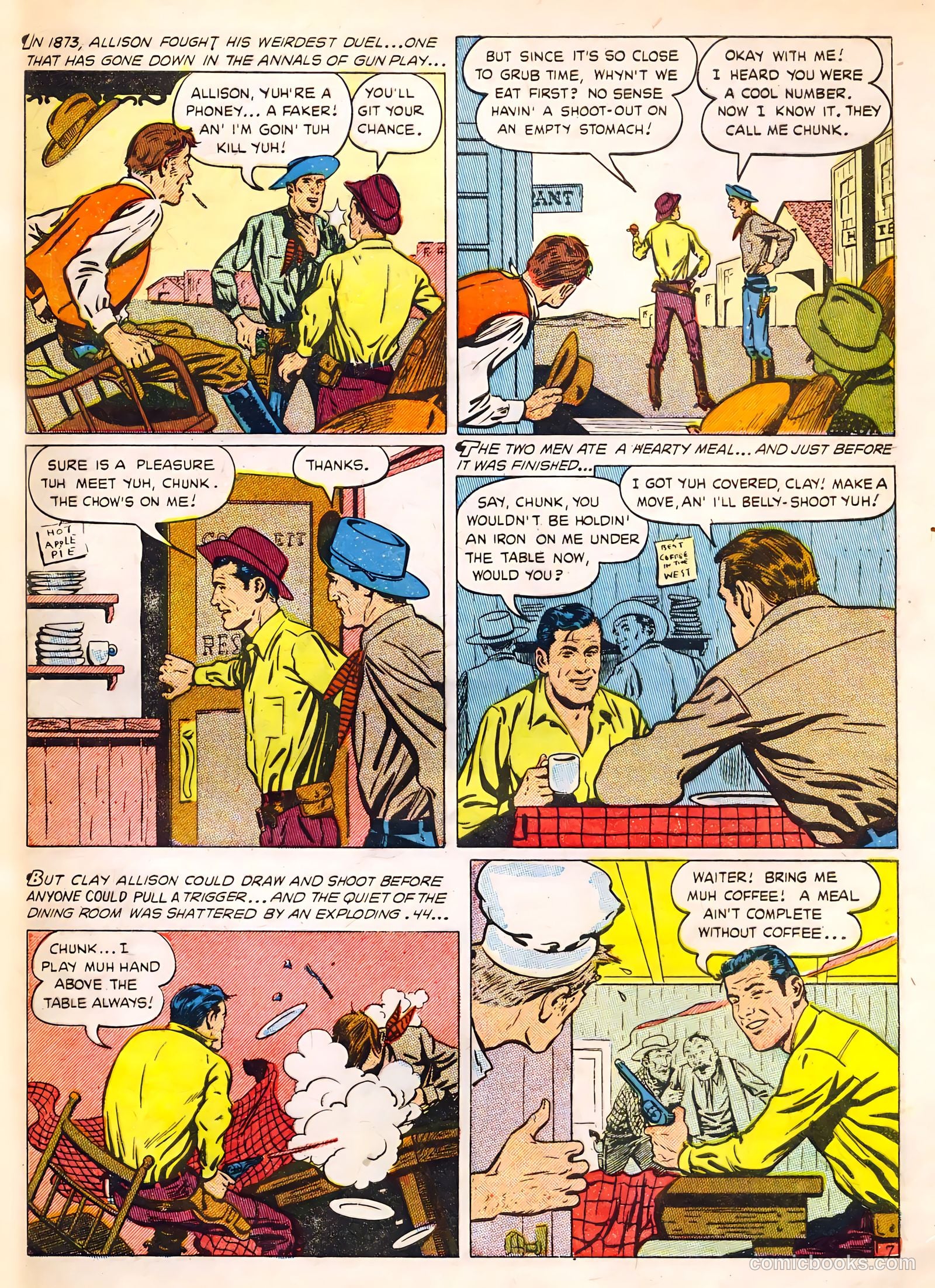 Dead-Eye Western Comics #3 (1949) — page 47 of 52