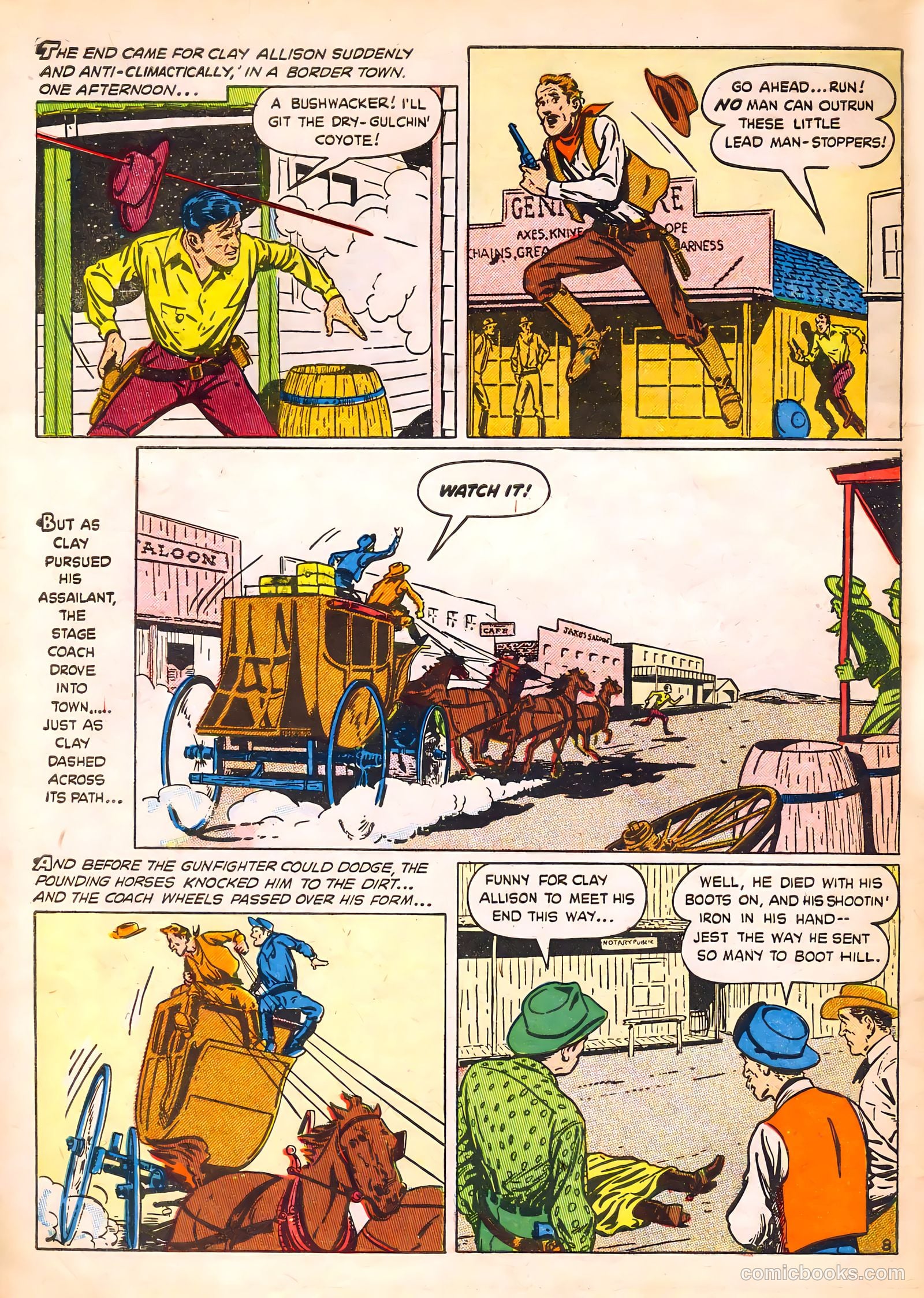Dead-Eye Western Comics #3 (1949) — page 48 of 52
