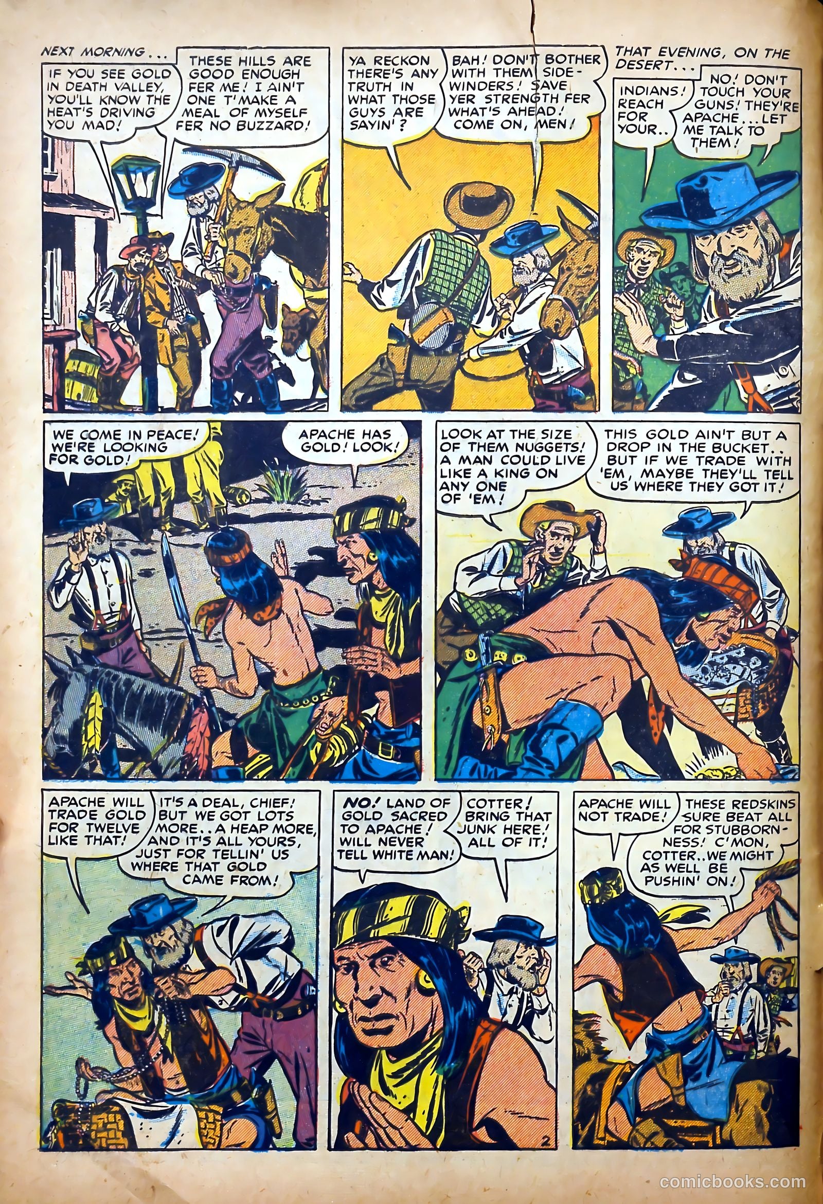 Dead-Eye Western Comics #4 (1949) — page 4 of 52