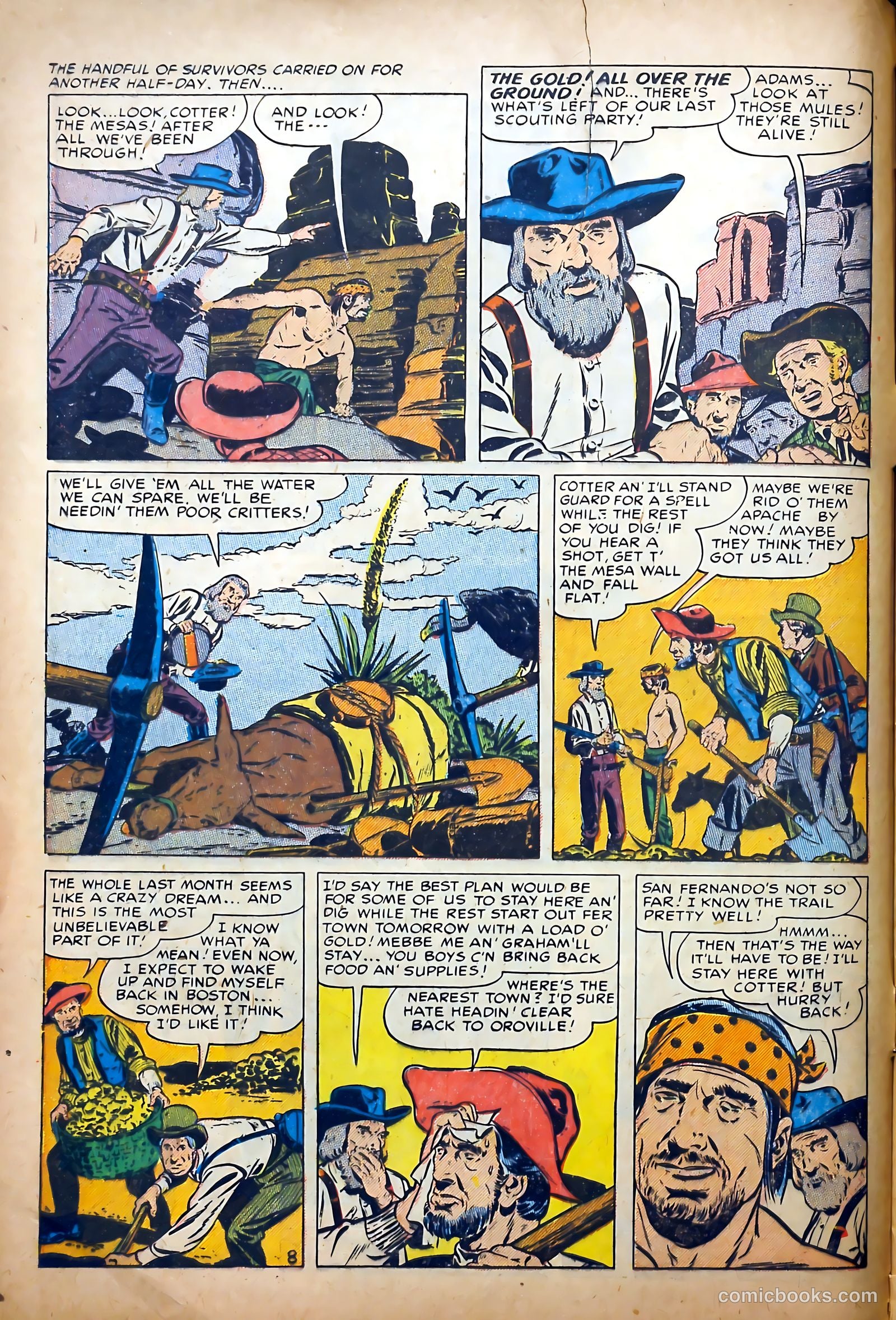 Dead-Eye Western Comics #4 (1949) — page 10 of 52