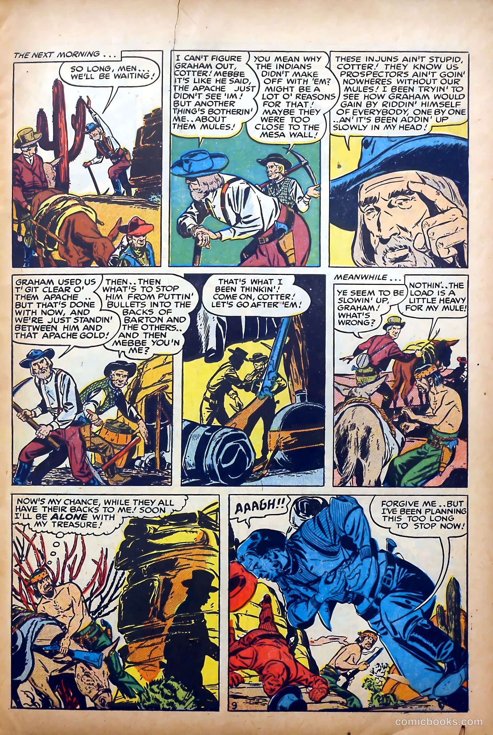 Dead-Eye Western Comics #4 (1949) — page 11 of 52