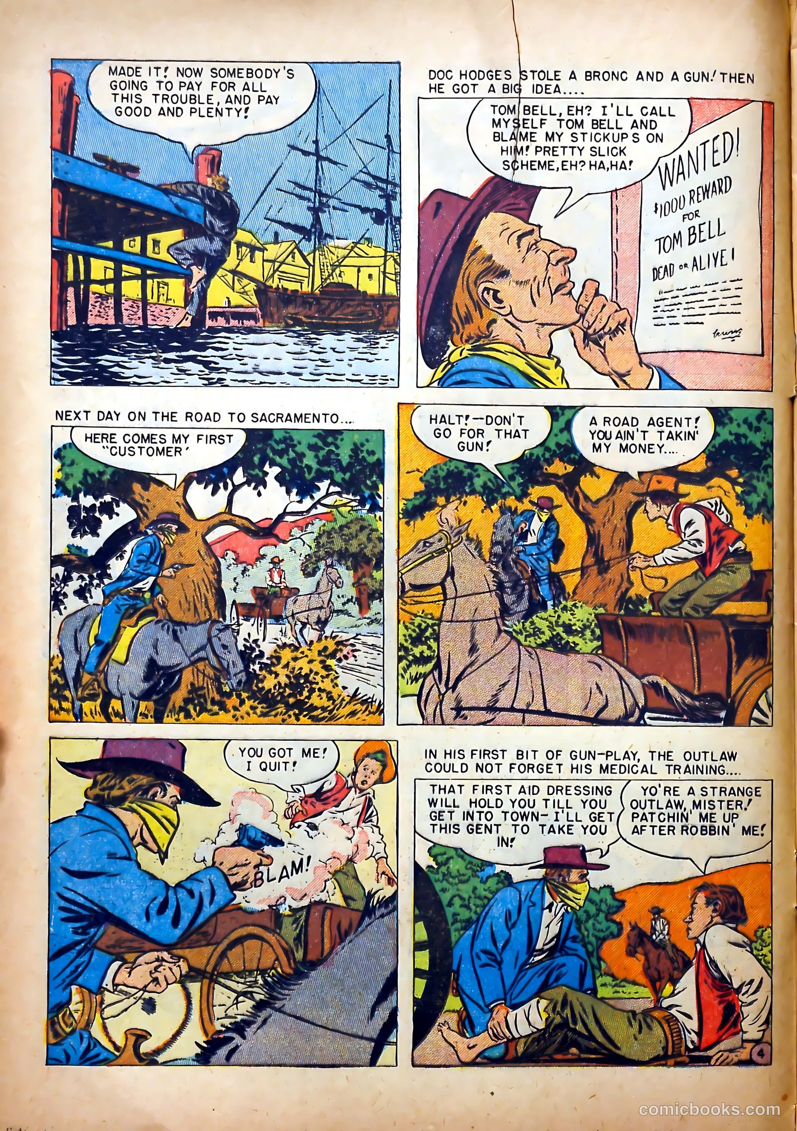 Dead-Eye Western Comics #4 (1949) — page 16 of 52