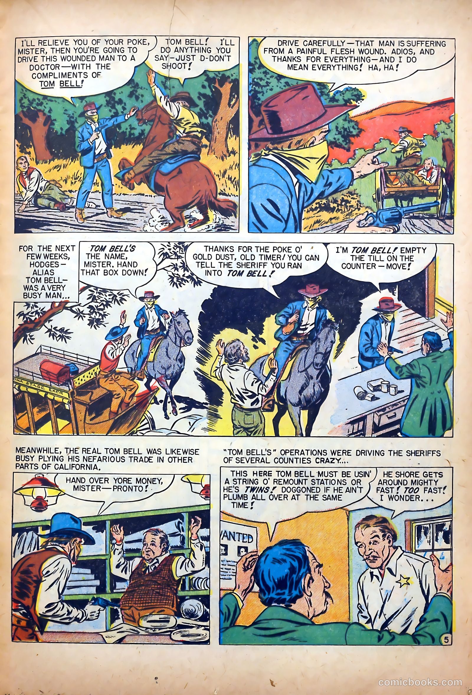 Dead-Eye Western Comics #4 (1949) — page 17 of 52