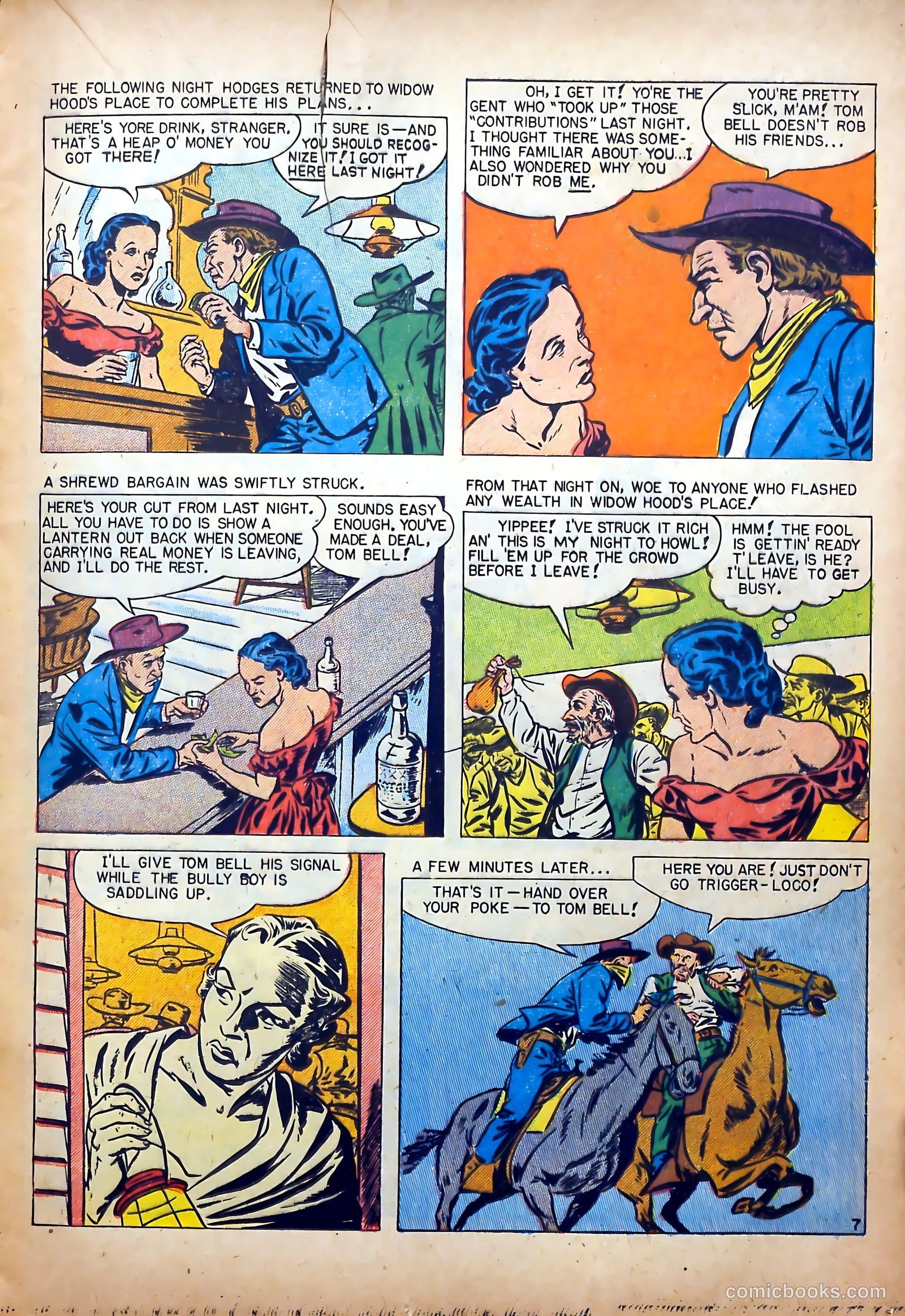 Dead-Eye Western Comics #4 (1949) — page 19 of 52