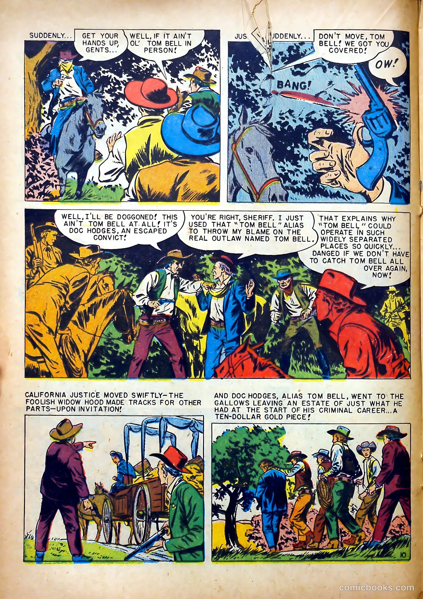 Dead-Eye Western Comics #4 (1949) — page 22 of 52