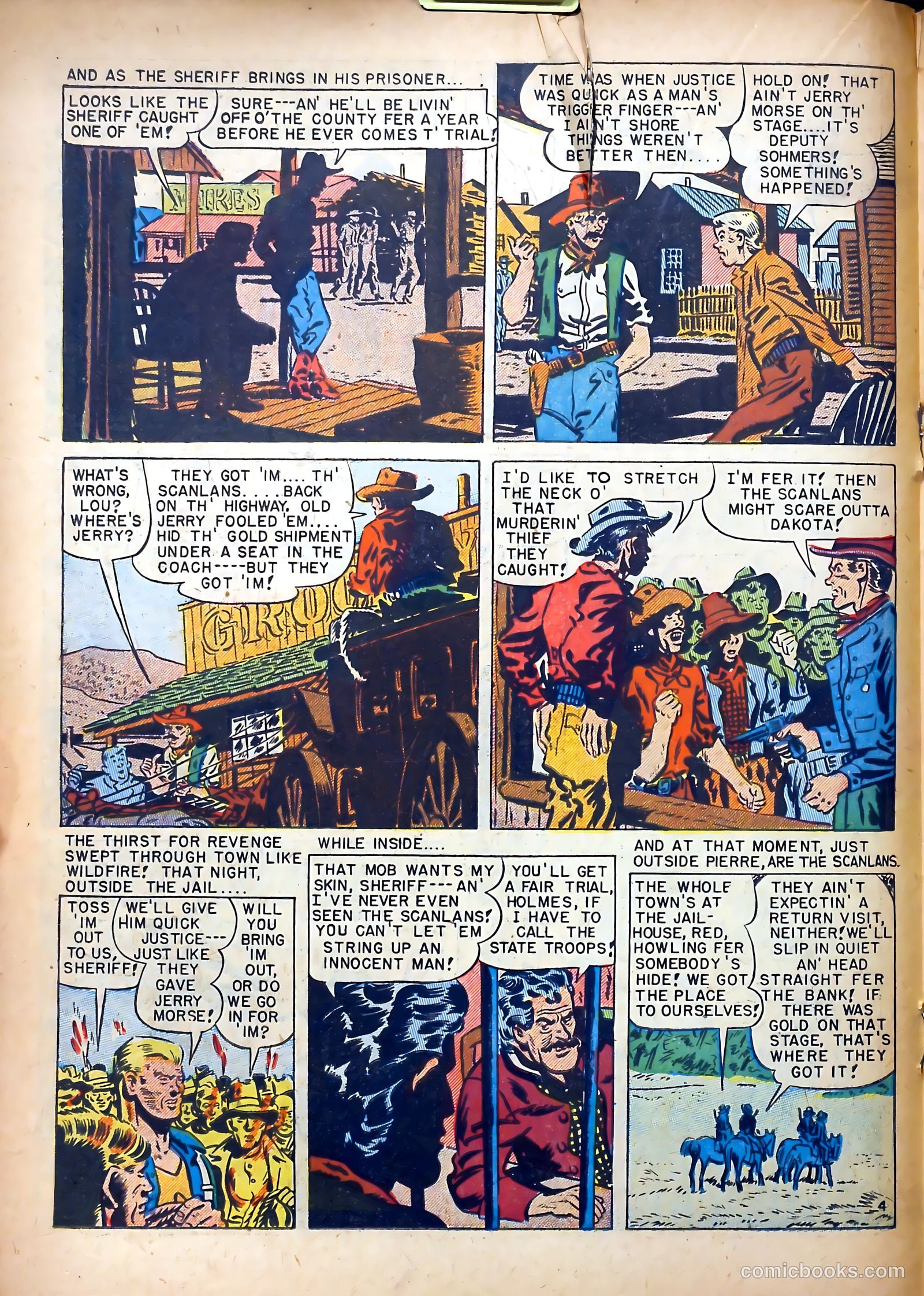 Dead-Eye Western Comics #4 (1949) — page 26 of 52