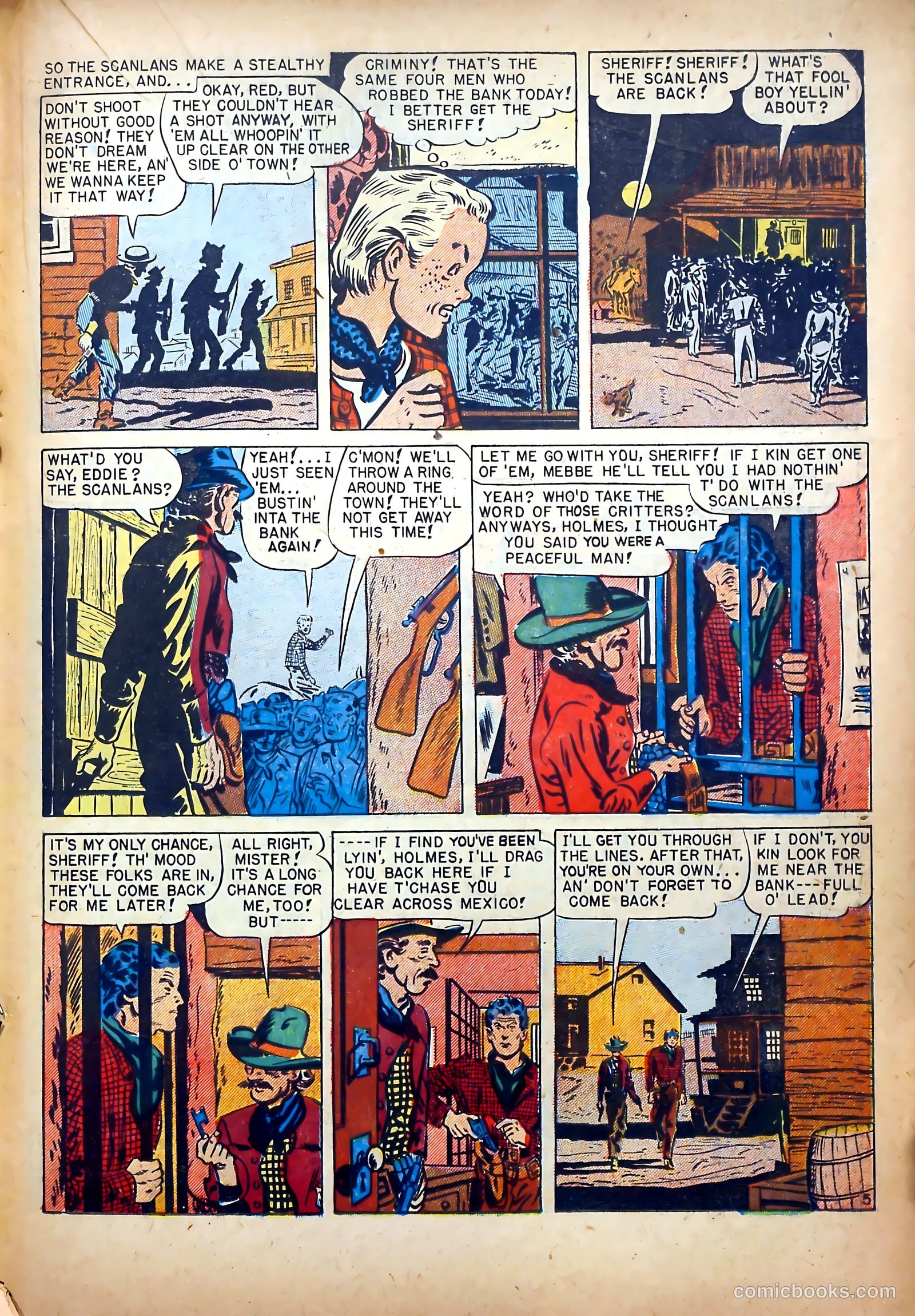 Dead-Eye Western Comics #4 (1949) — page 27 of 52