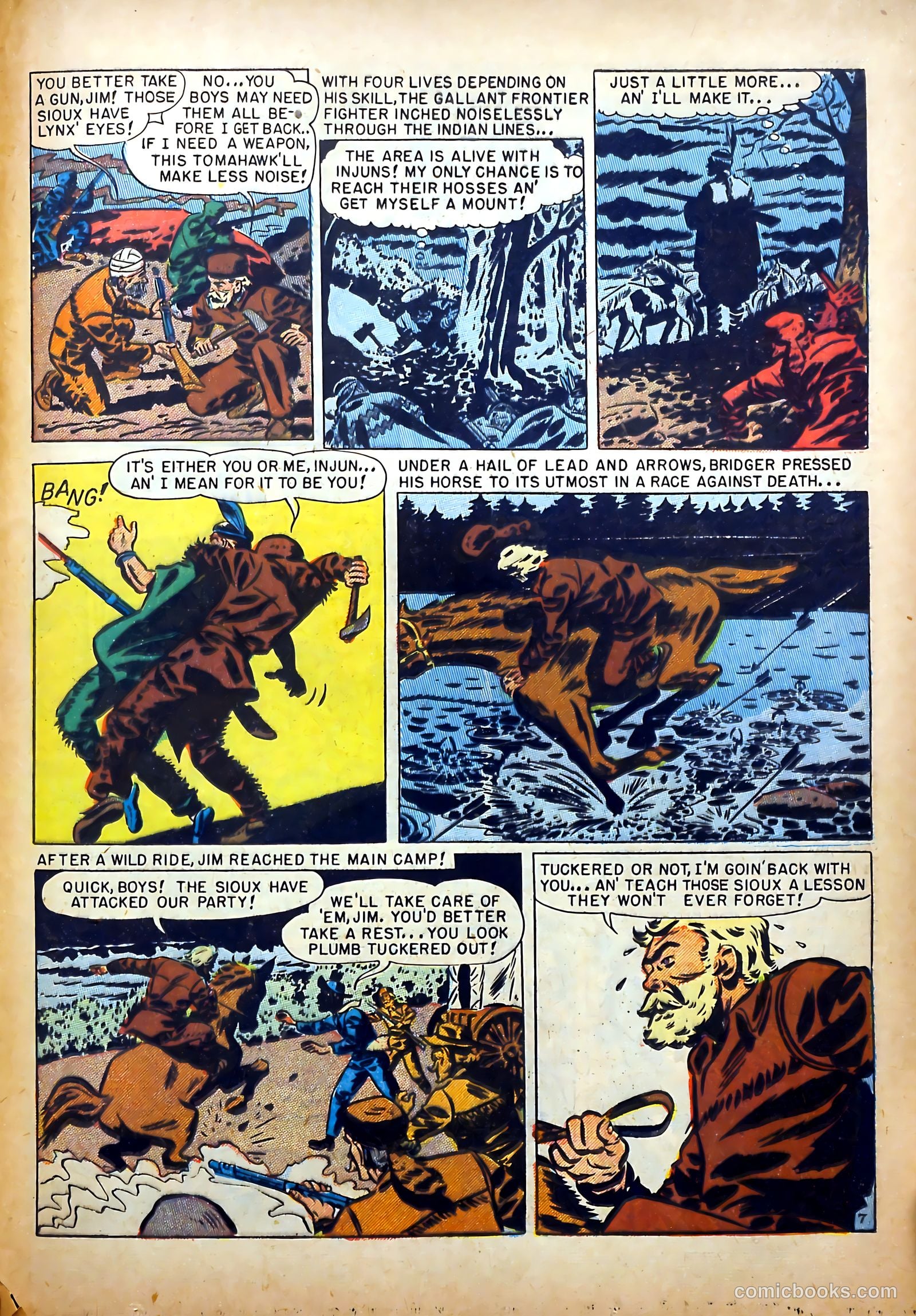 Dead-Eye Western Comics #4 (1949) — page 37 of 52