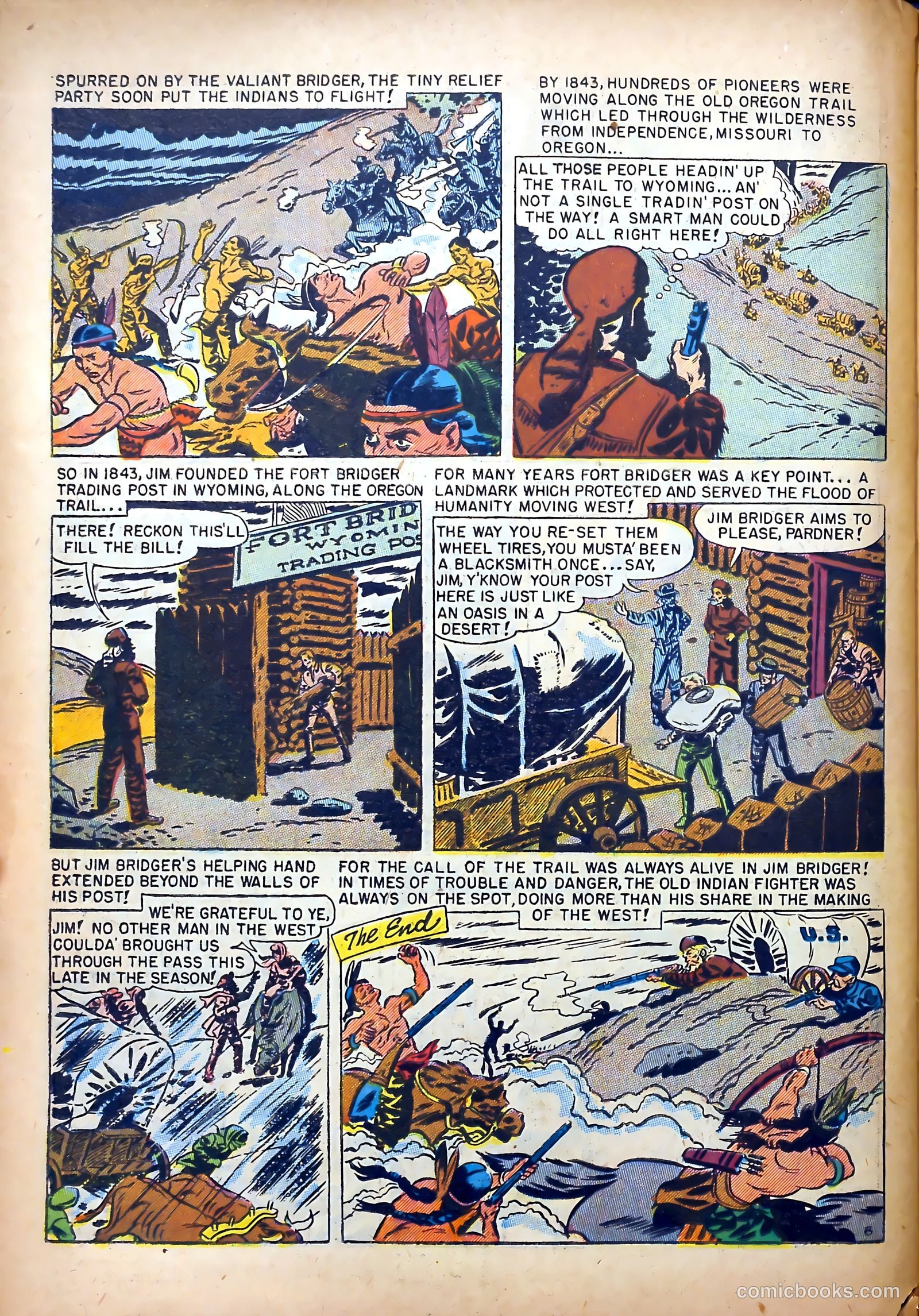 Dead-Eye Western Comics #4 (1949) — page 38 of 52