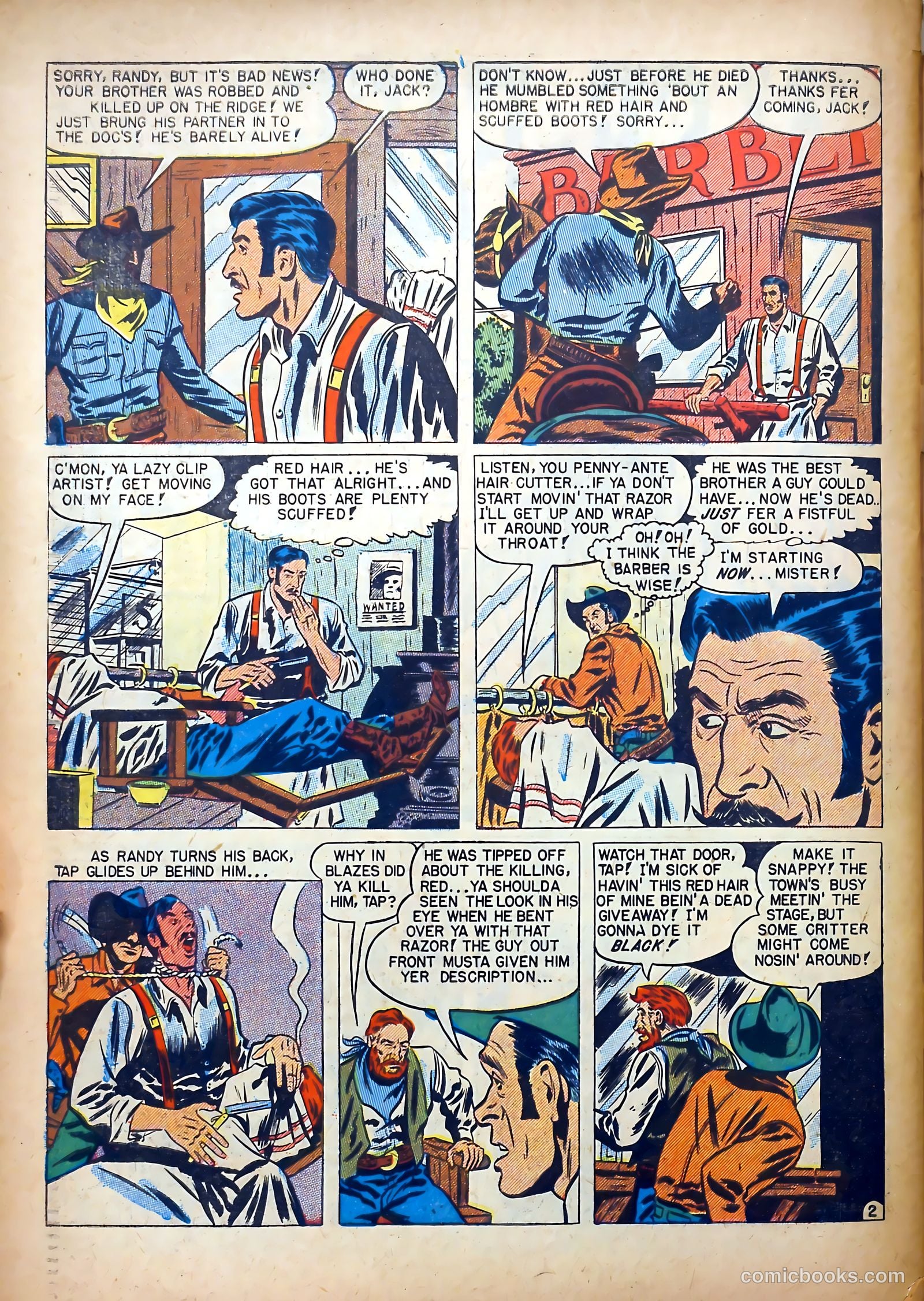 Dead-Eye Western Comics #4 (1949) — page 44 of 52