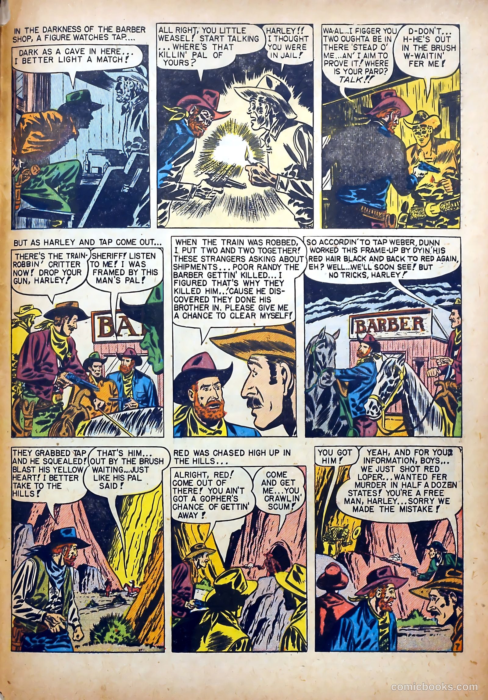 Dead-Eye Western Comics #4 (1949) — page 49 of 52