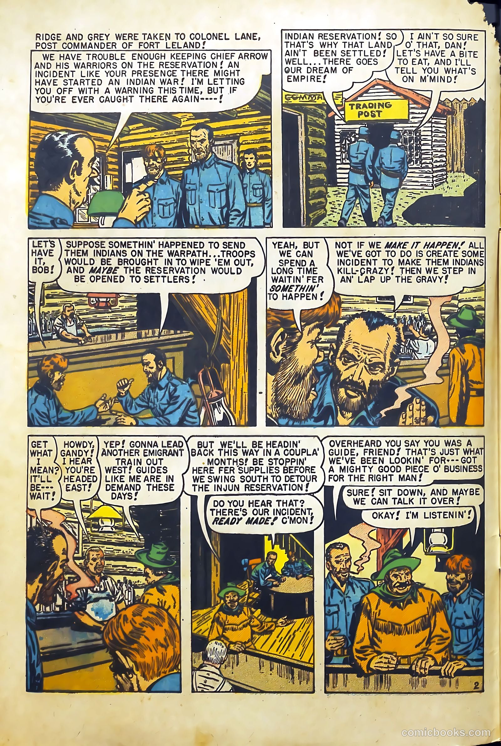 Dead-Eye Western Comics #5 (1951) — page 4 of 52