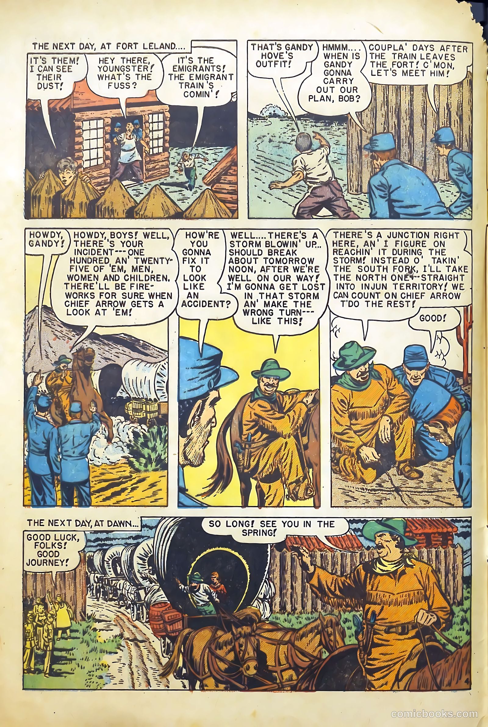 Dead-Eye Western Comics #5 (1951) — page 6 of 52