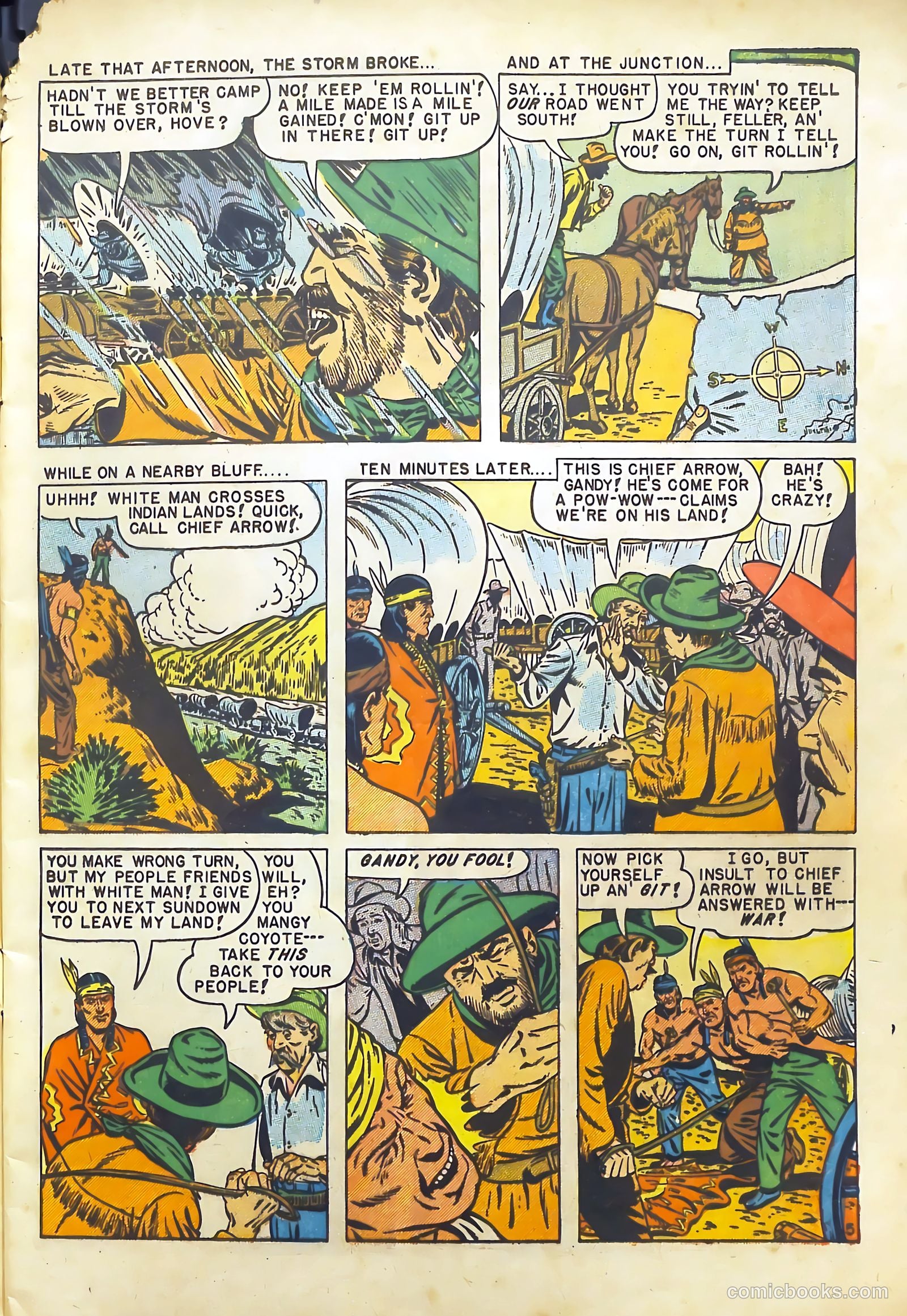 Dead-Eye Western Comics #5 (1951) — page 7 of 52