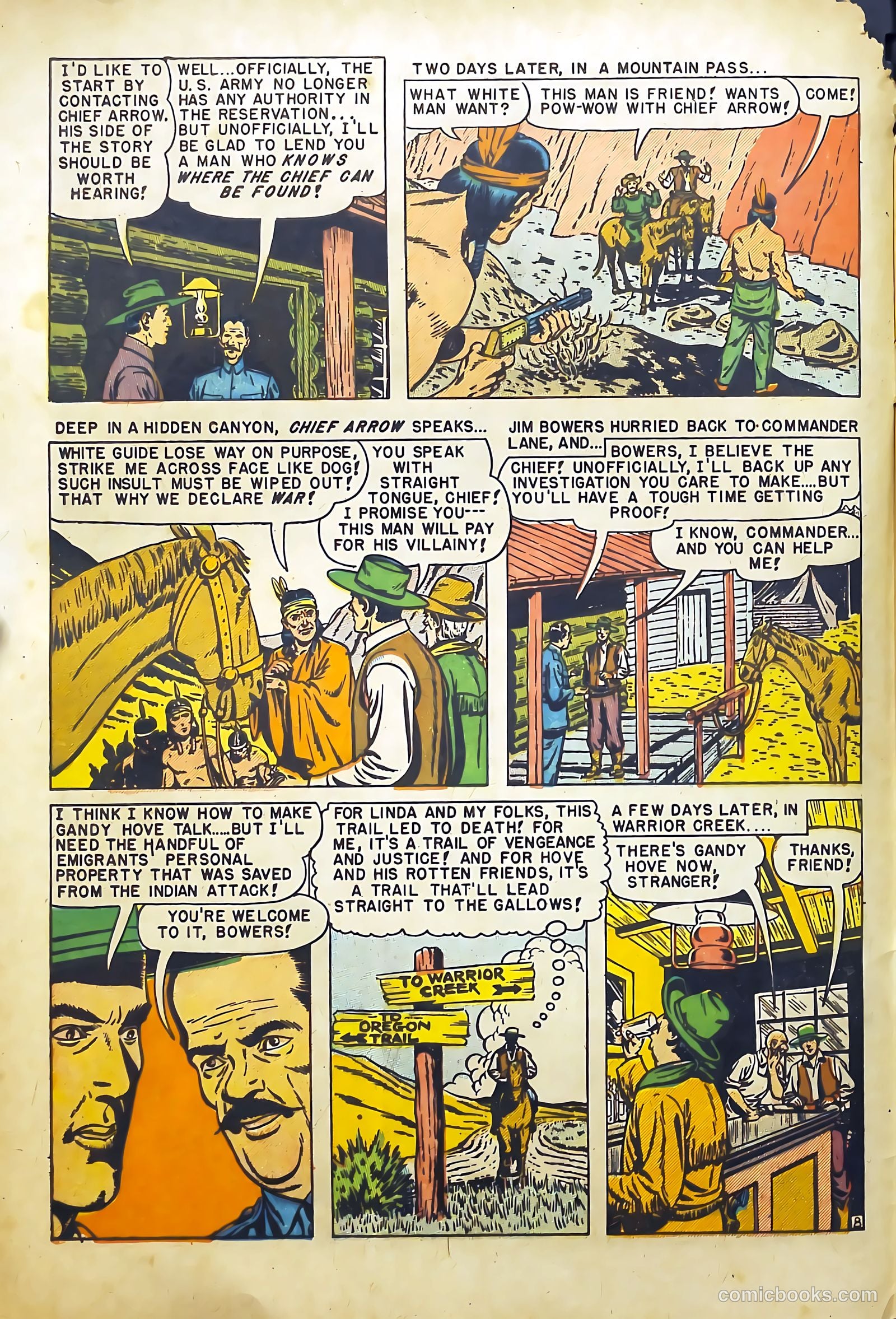 Dead-Eye Western Comics #5 (1951) — page 10 of 52