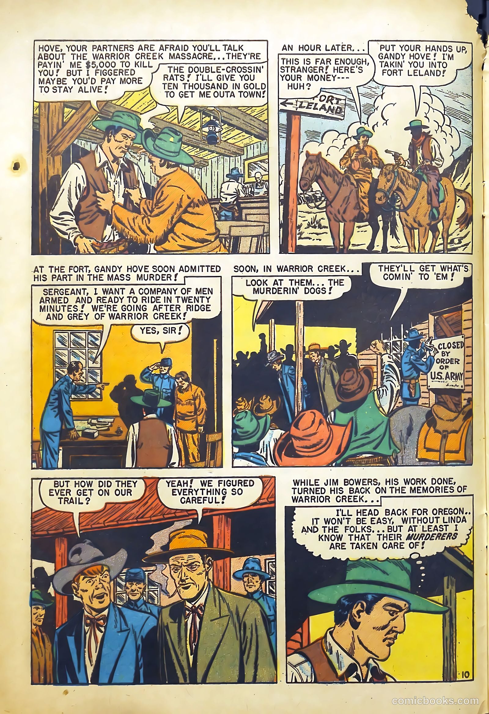 Dead-Eye Western Comics #5 (1951) — page 12 of 52