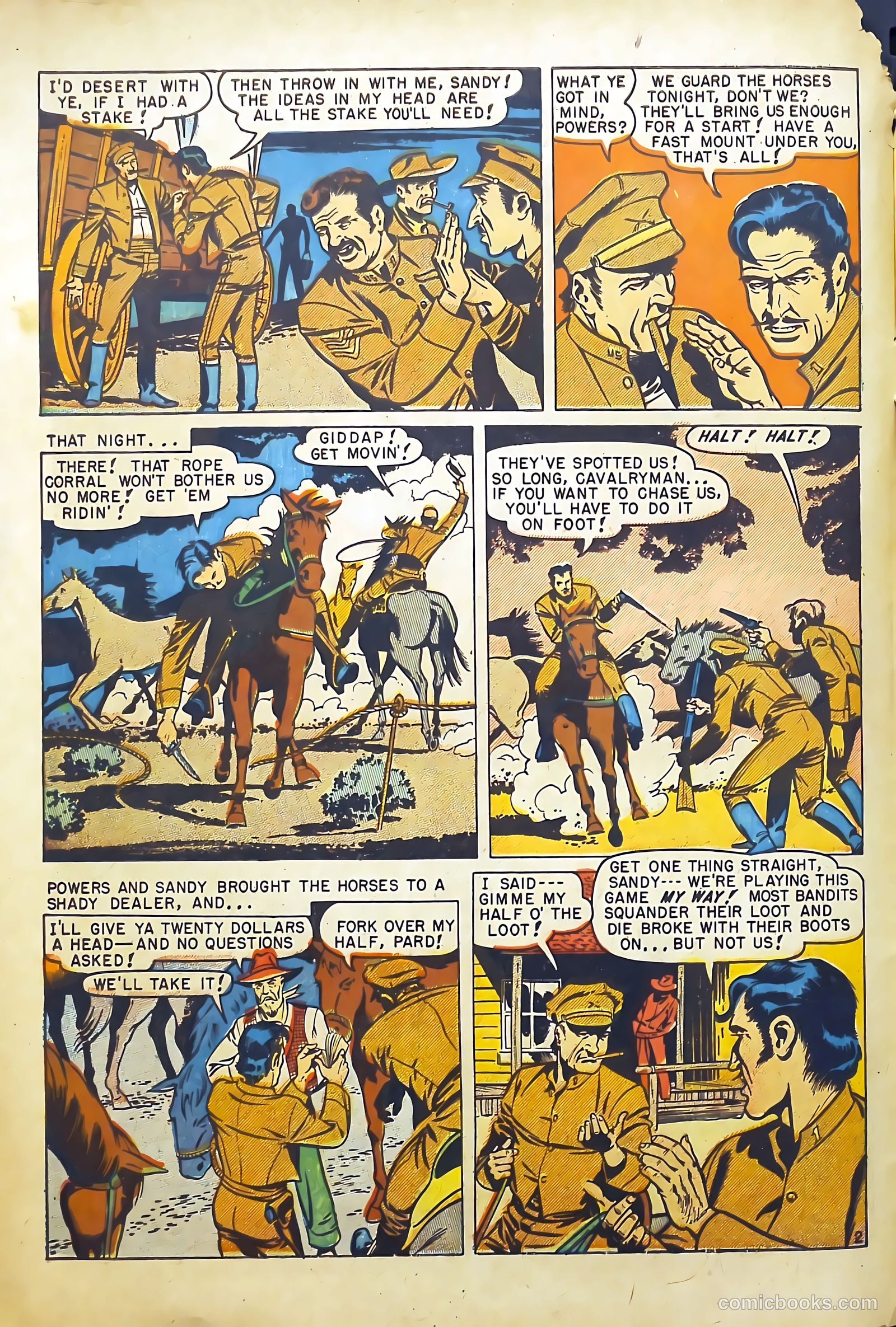 Dead-Eye Western Comics #5 (1951) — page 14 of 52