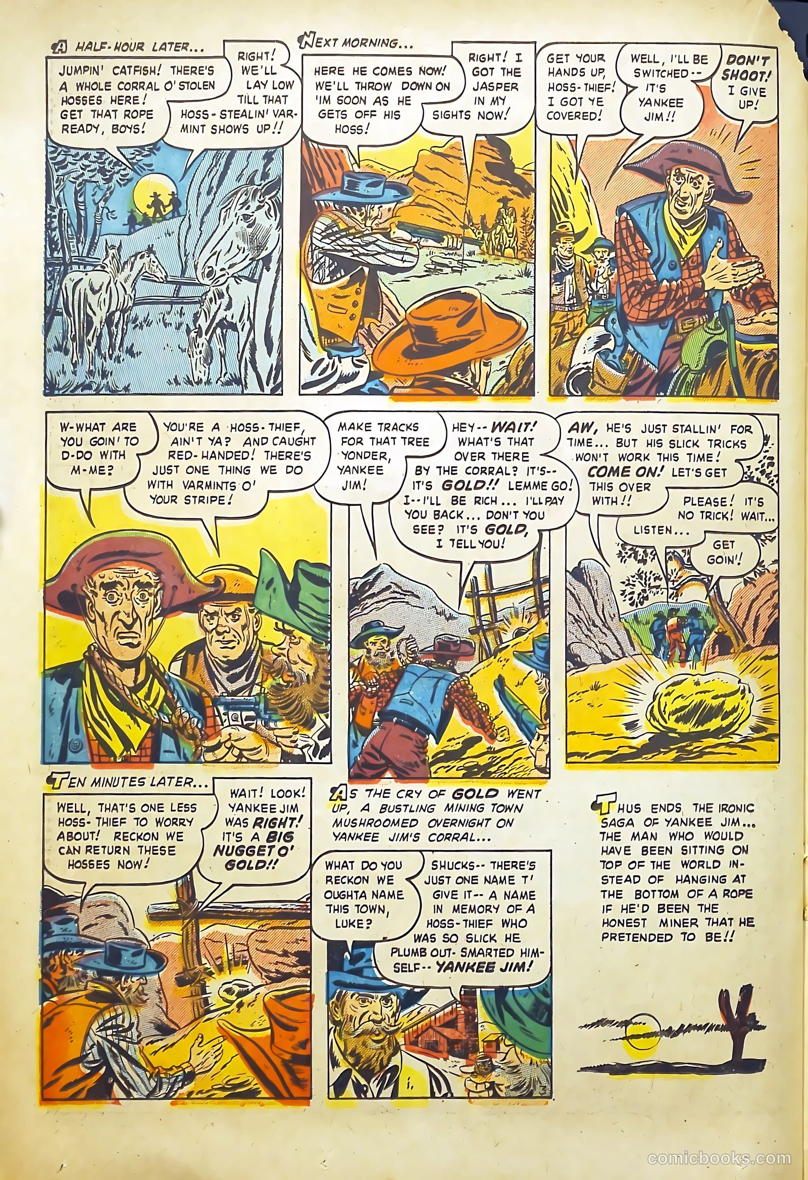 Dead-Eye Western Comics #5 (1951) — page 32 of 52
