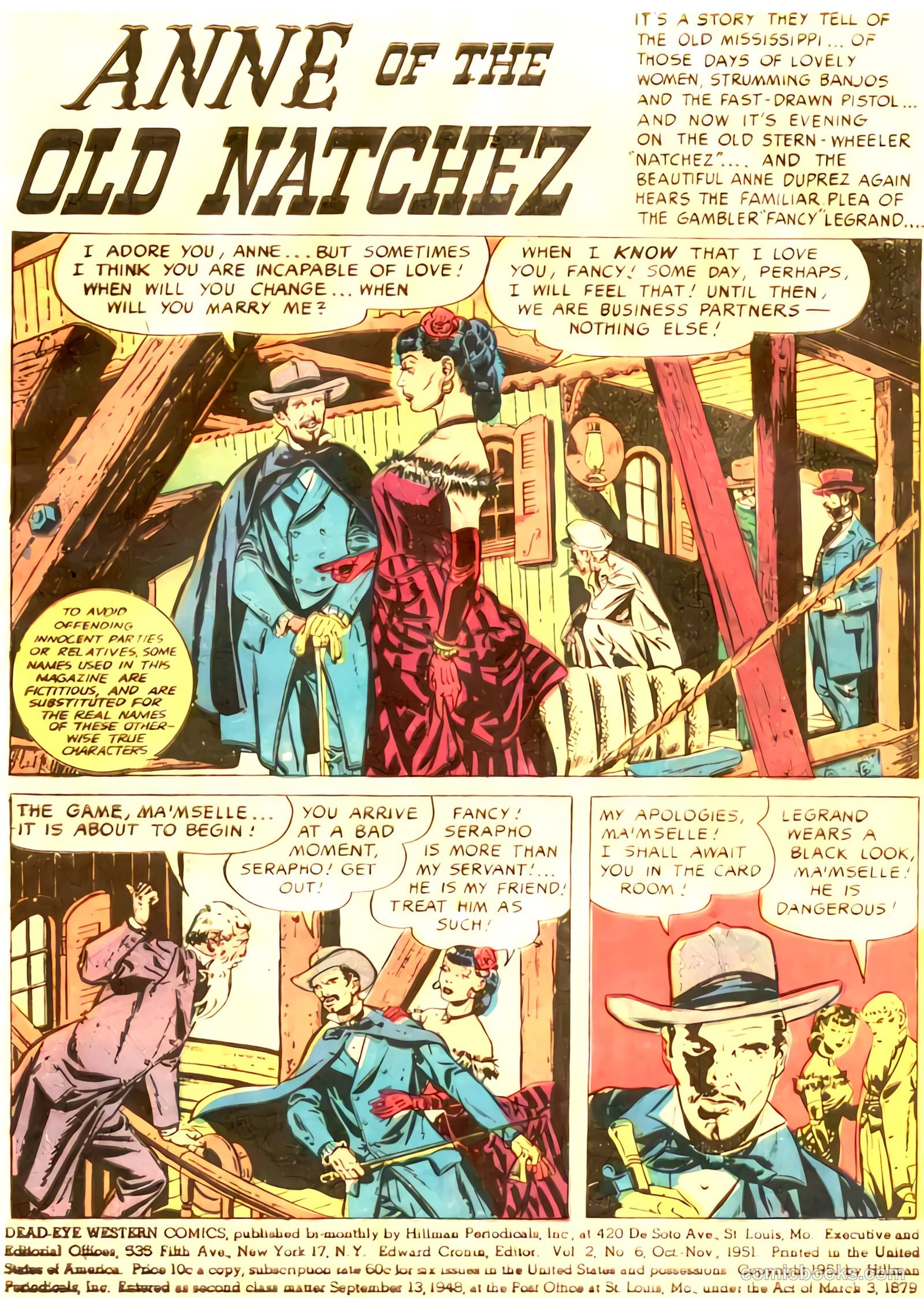 Dead-Eye Western Comics #6 (1949) — page 3 of 52