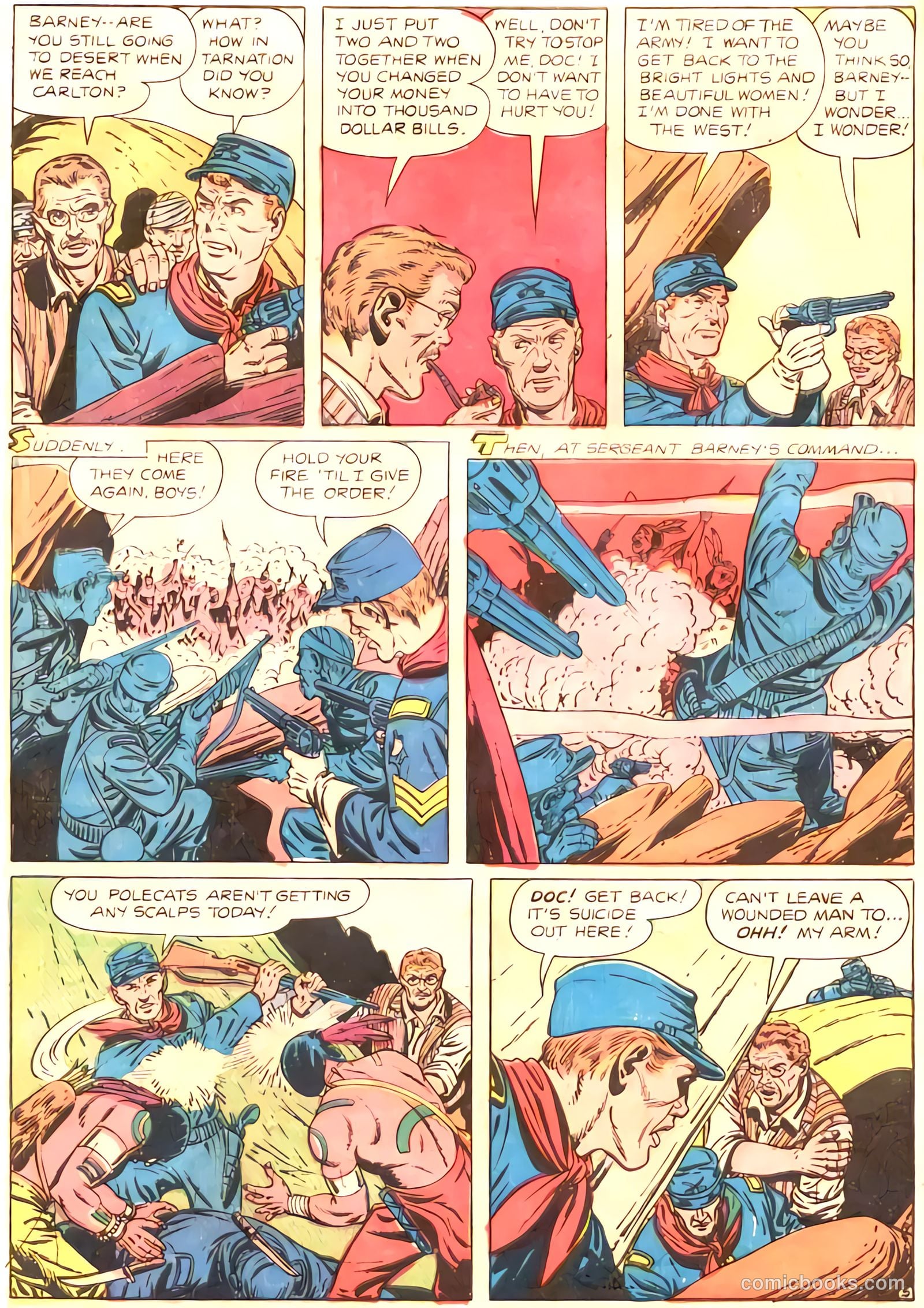 Dead-Eye Western Comics #6 (1949) — page 14 of 52