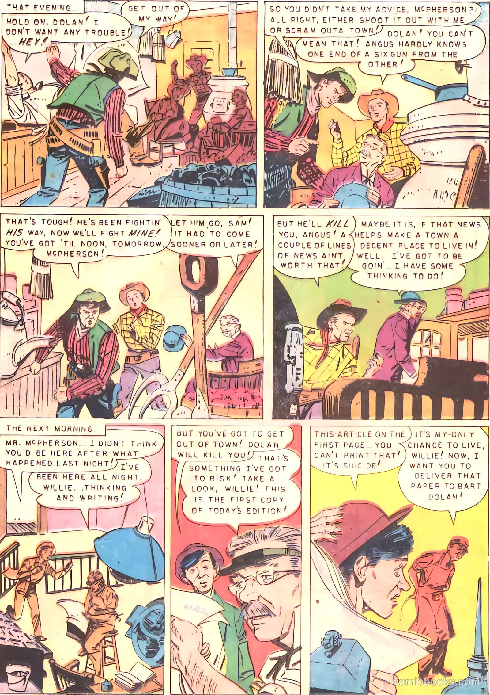 Dead-Eye Western Comics #6 (1949) — page 19 of 52